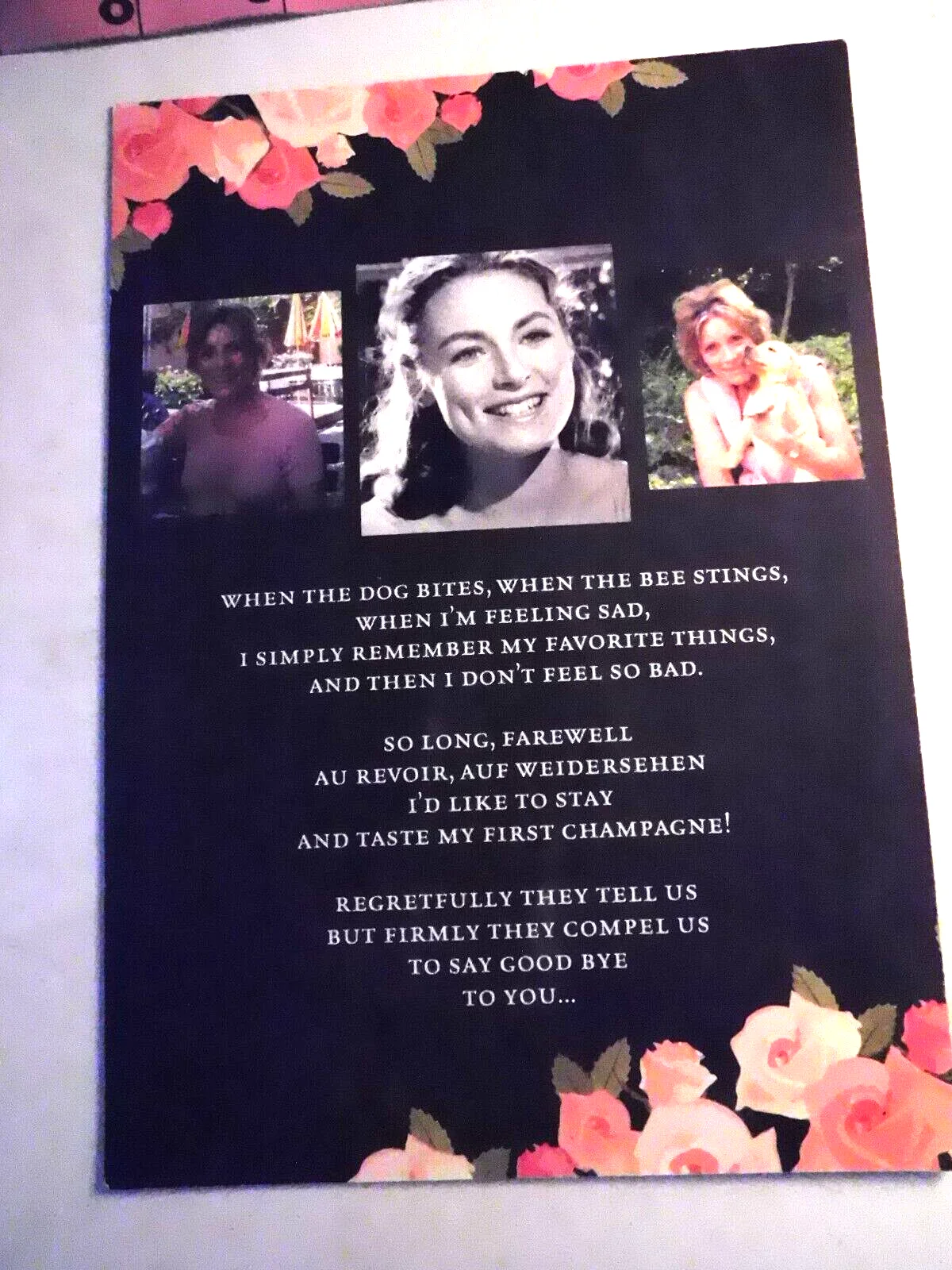 Charmian Carr Celebration of Life Memorial 1 Program SOUND OF MUSIC S3, изображение 3