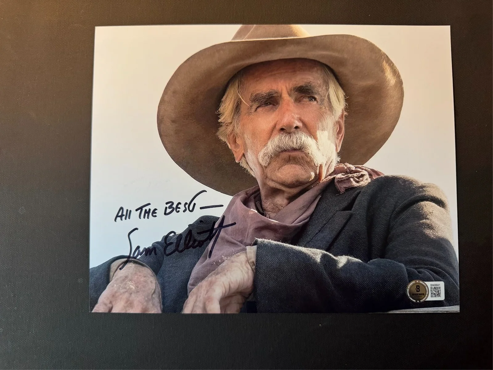Sam Elliott — Sam Elliott Rare! autographed signed classic 1883 8x10 photo Beckett BAS coa