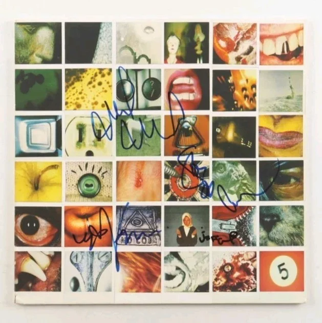 Pearl Jam Signed No Code By Eddie Vedder, Stone,Jeff, & Mike Beckett Bas RARE!, image 3