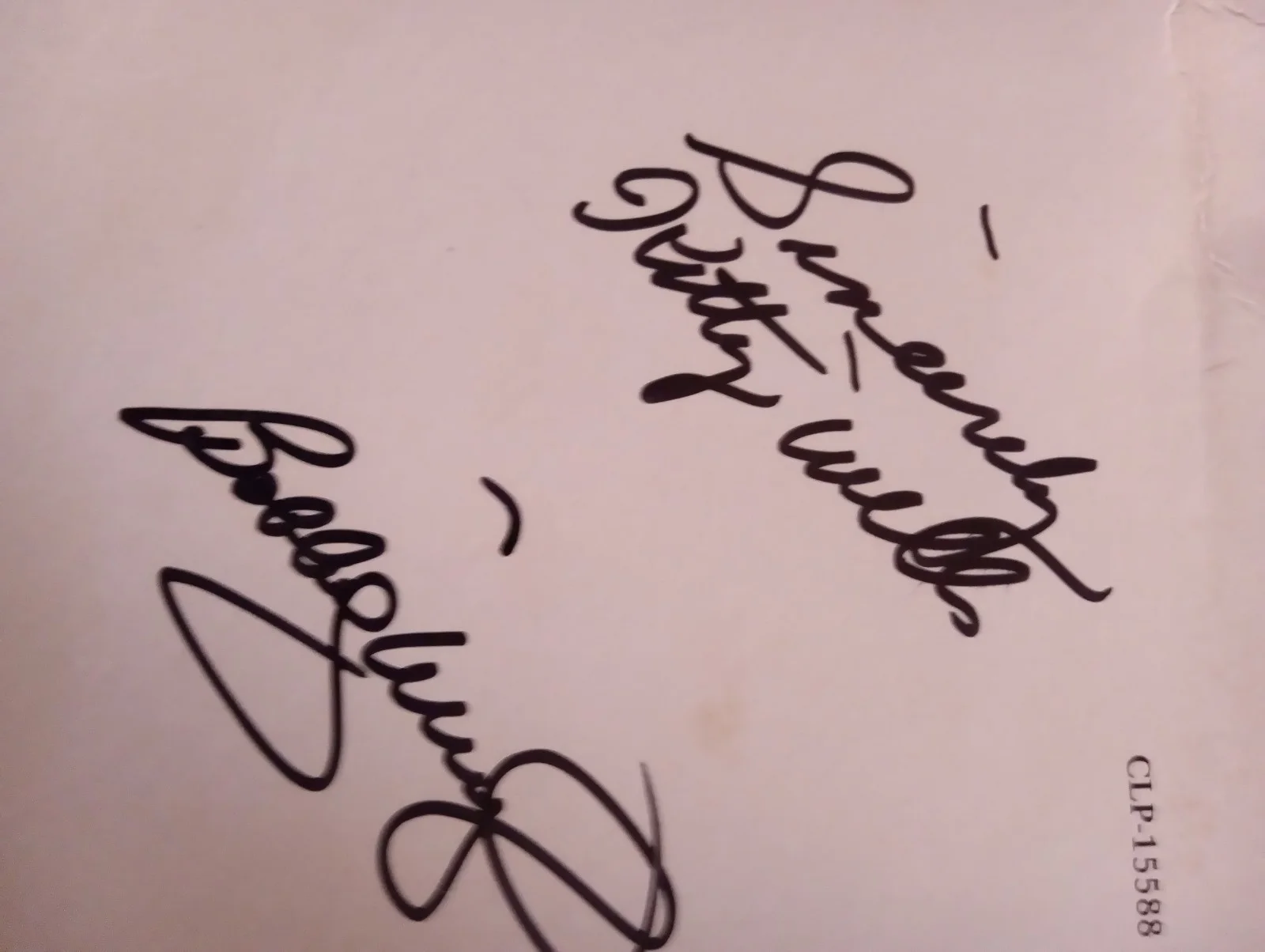 Signed KITTY WELLS Greatest Hits 12" LP Triple Autographed Johnny & Bobby Wright, image 4