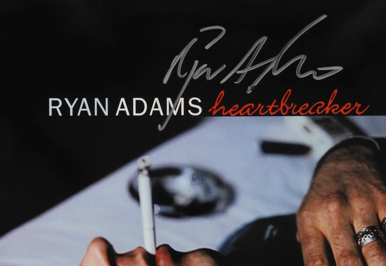 Ryan Adams JSA Signed Autograph Album Record Vinyl Heartbreaker, изображение 2
