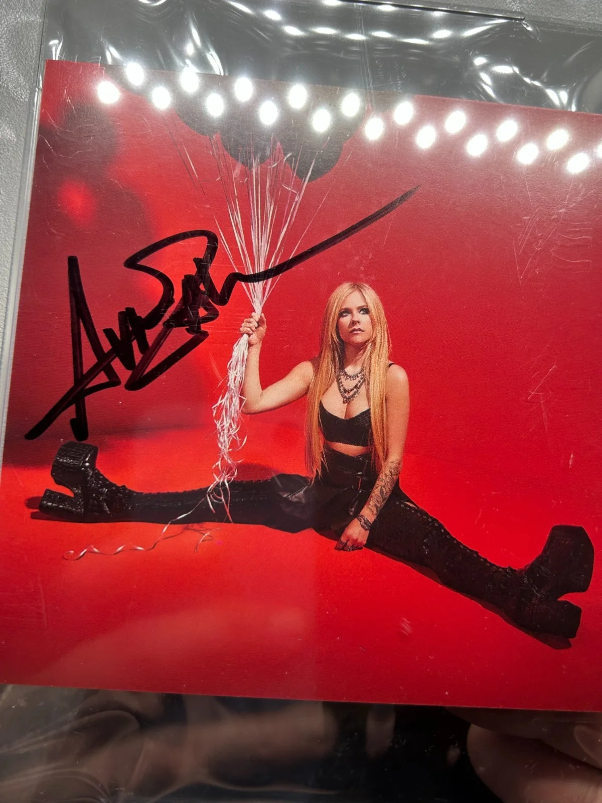 Avril Lavigne Autographed Signed CD Cover Certified Authentic PSA/DNA, image 3