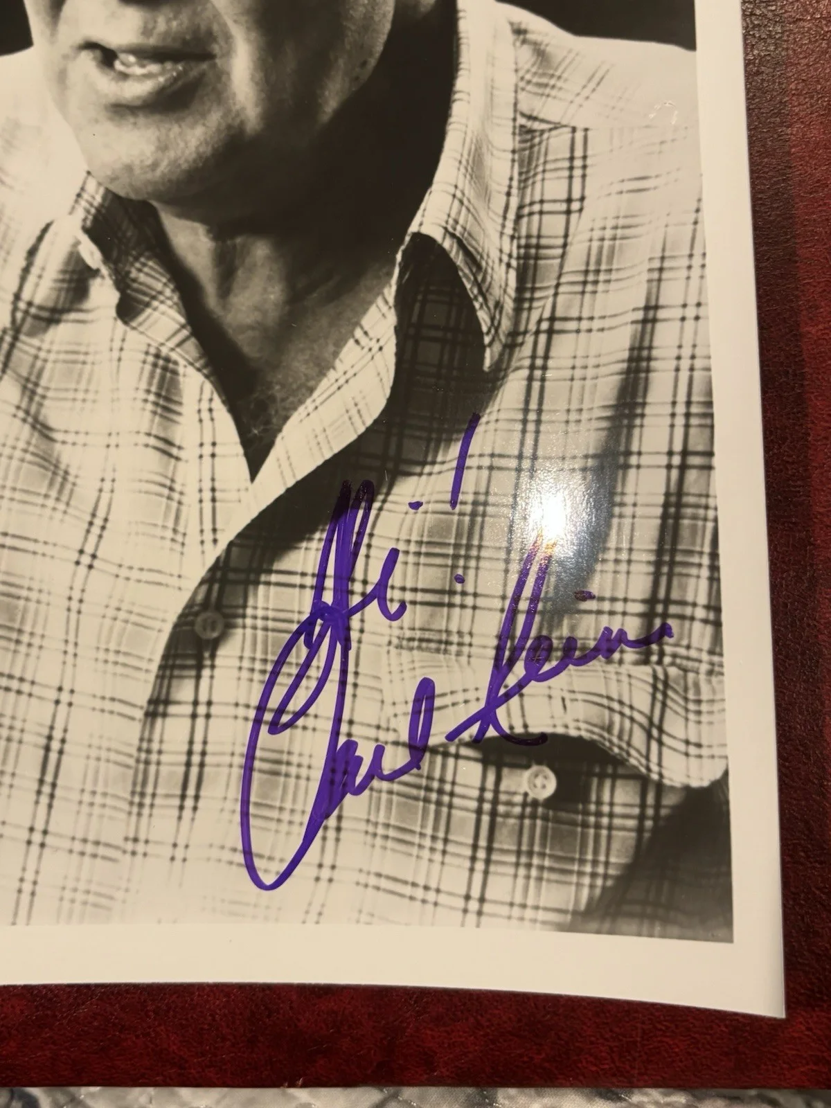 Carl Reiner — Carl Reiner Autograph 8 x 10 Black and White Photo American Actor Autographed, изображение 2
