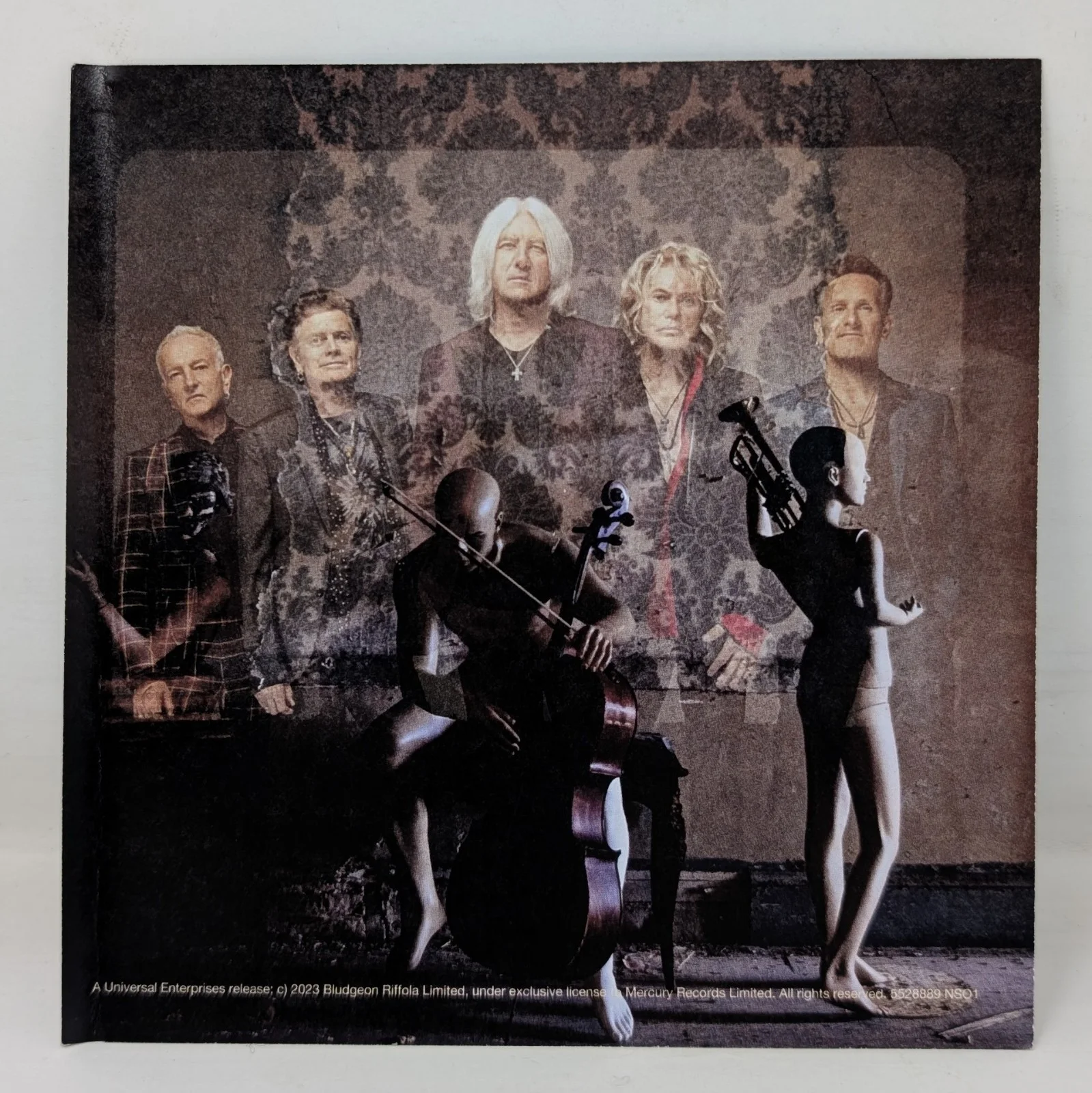 Def Leppard CD Drastic Symphonies With Full Band Signed Insert Autographed 2023, image 3