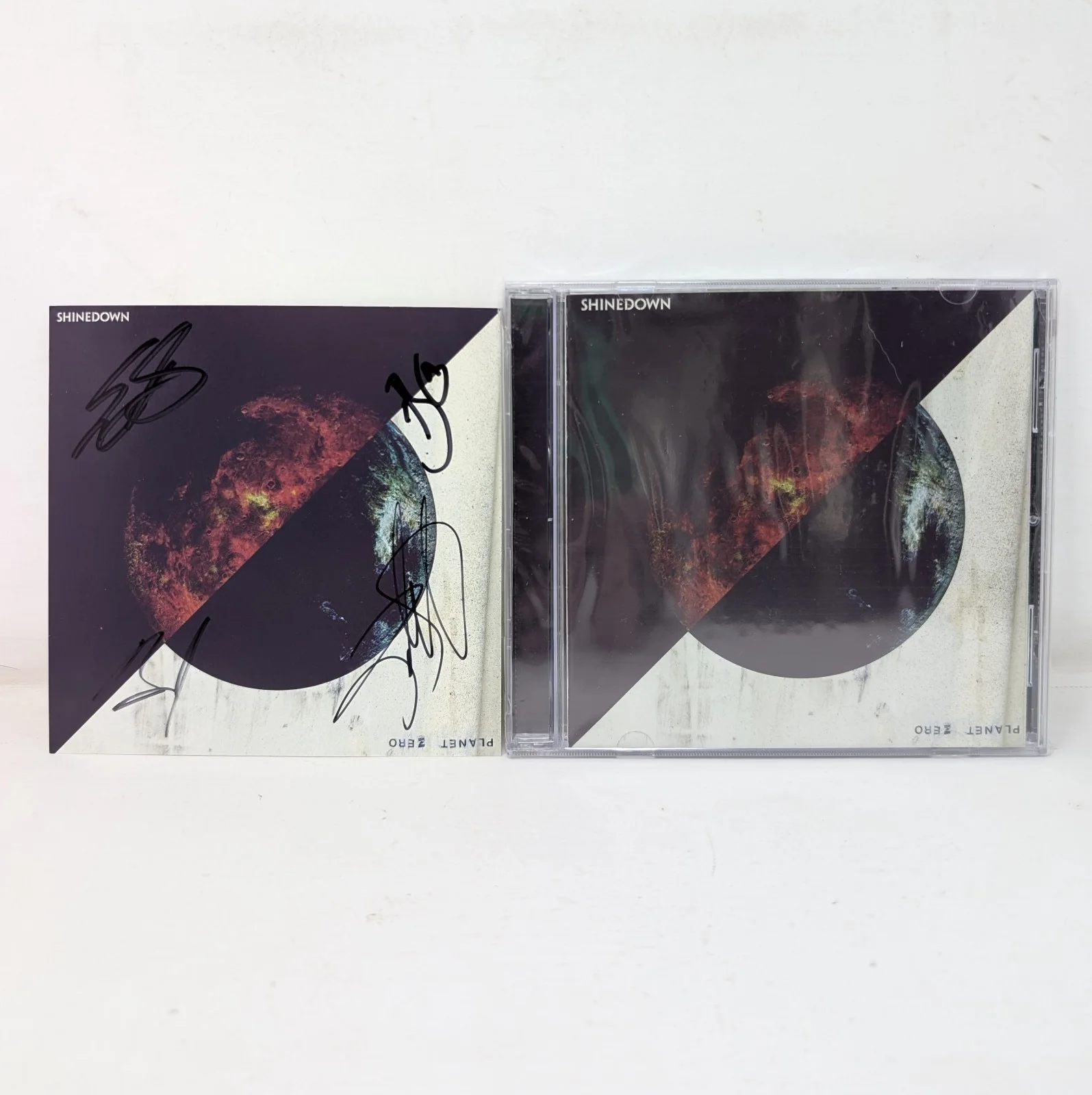 Shinedown Planet Zero CD With Signed Insert Autographed by the Full Band 2022, image 2