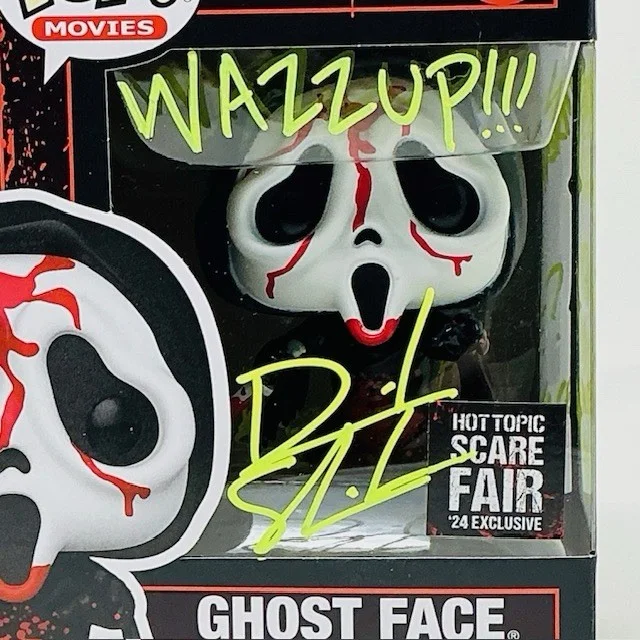 Dave Sheridan — Dave Sheridan Autographed What’s Your Favorite Scary Movie? Ghost Face Funko Pop, изображение 3