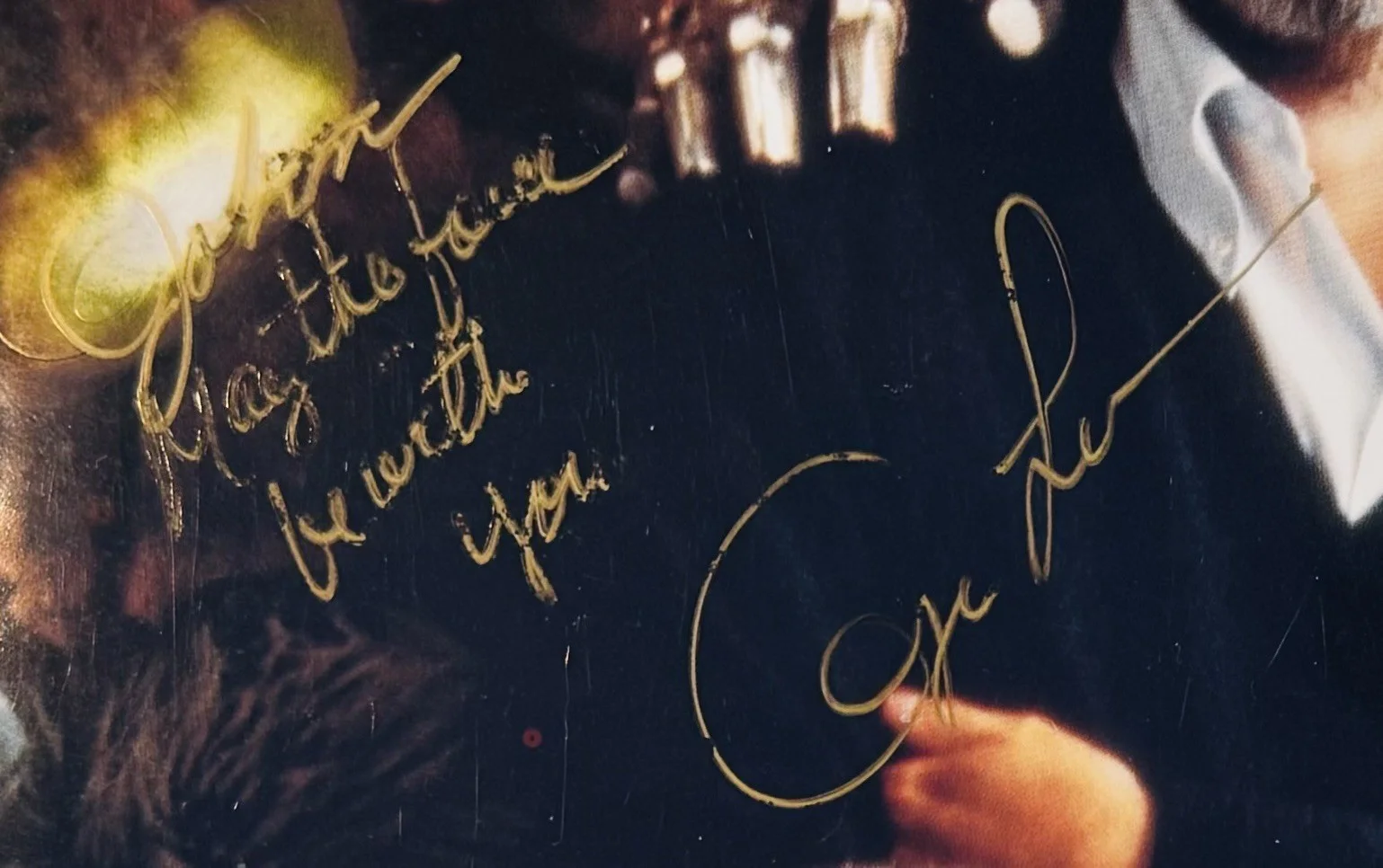 George Lucas Signed Autographed 8x10 Photo May The Force Inscription SWAU Cert, image 2