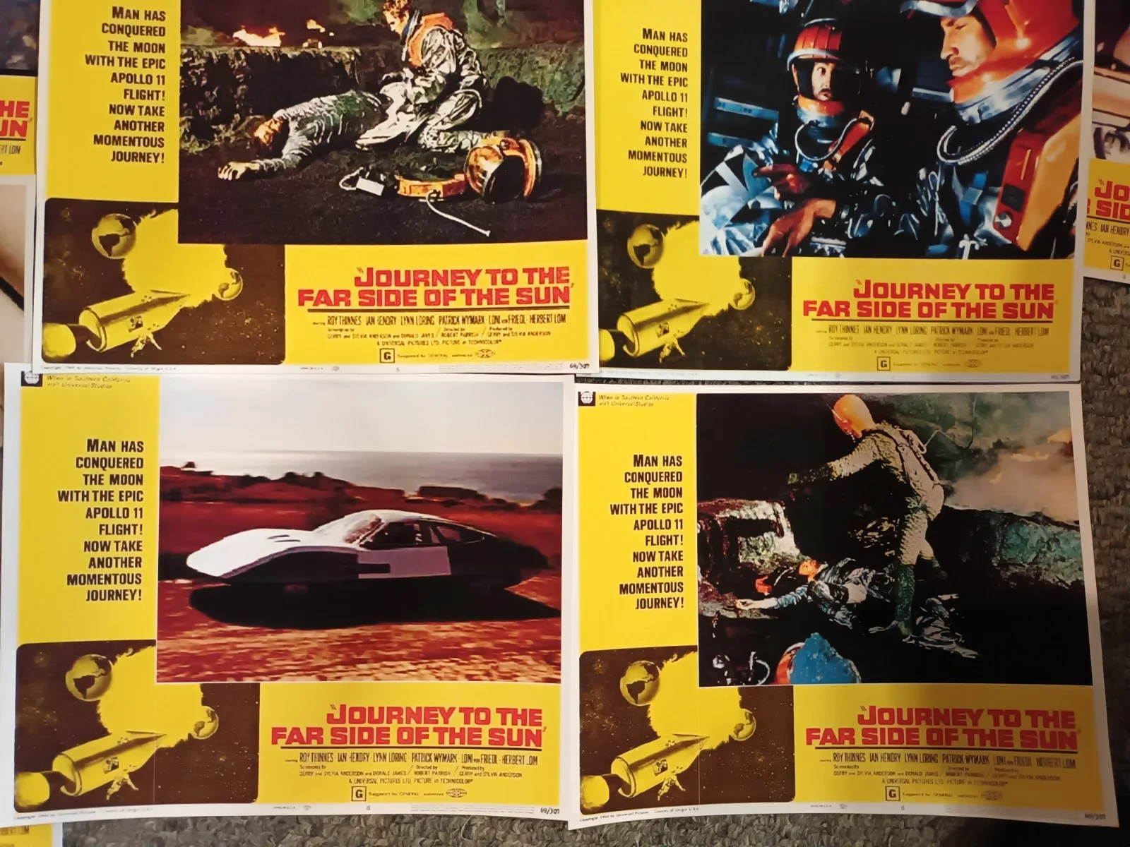 Journey to the far side of the sun. 18 matt finish 8x6.5ins.Lobby Cards., image 3