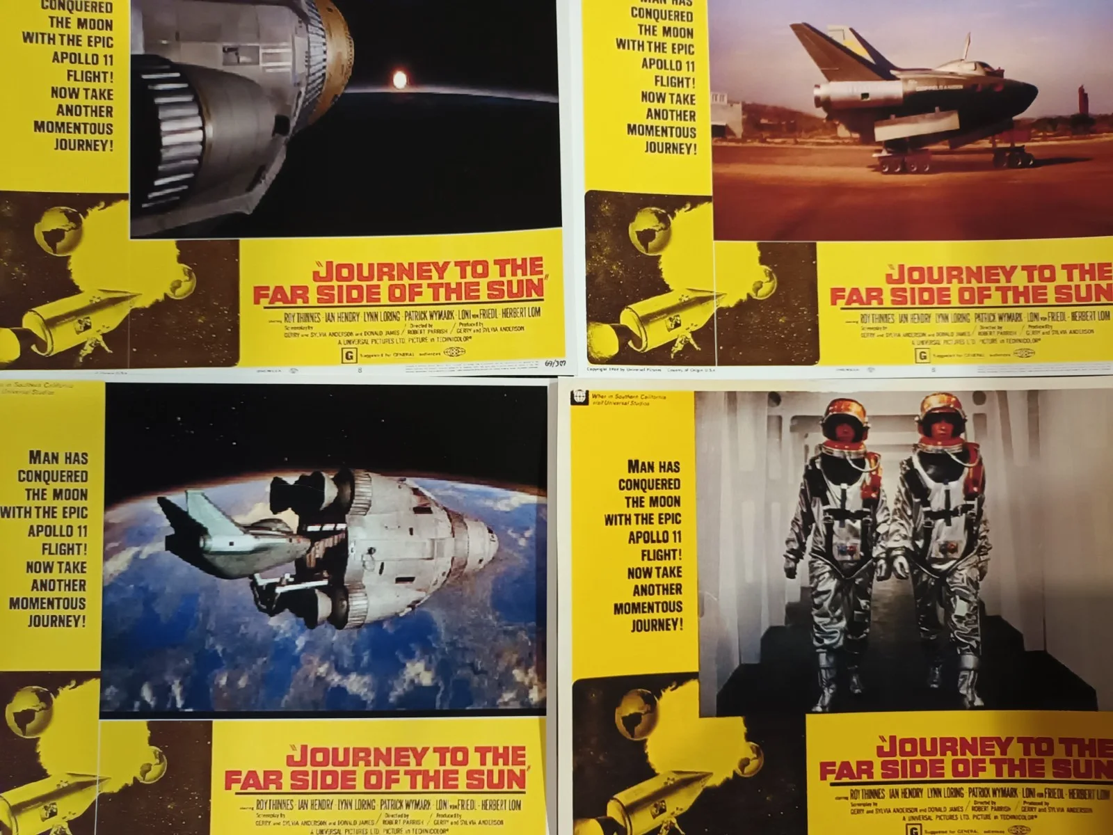Journey to the far side of the sun. 18 matt finish 8x6.5ins.Lobby Cards., image 5