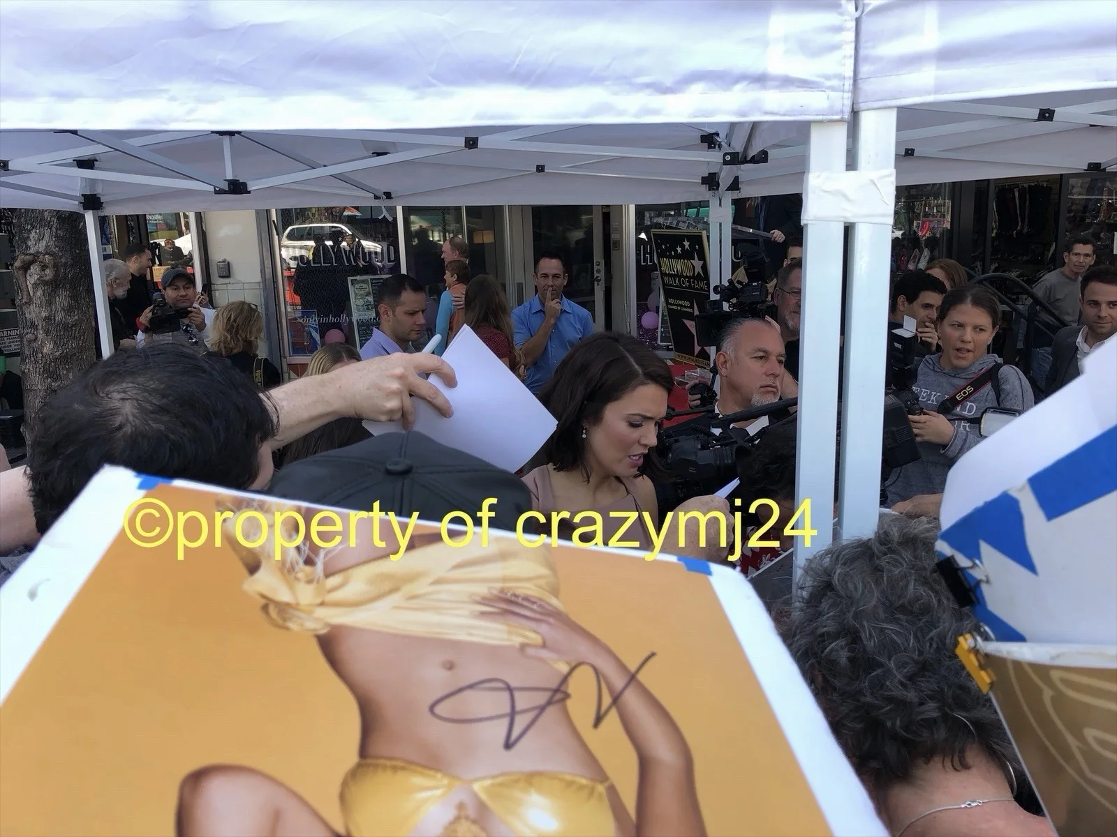 Mandy Moore Signed sexy Bikini This is Us Photo autograph Proof PSA COA, image 3