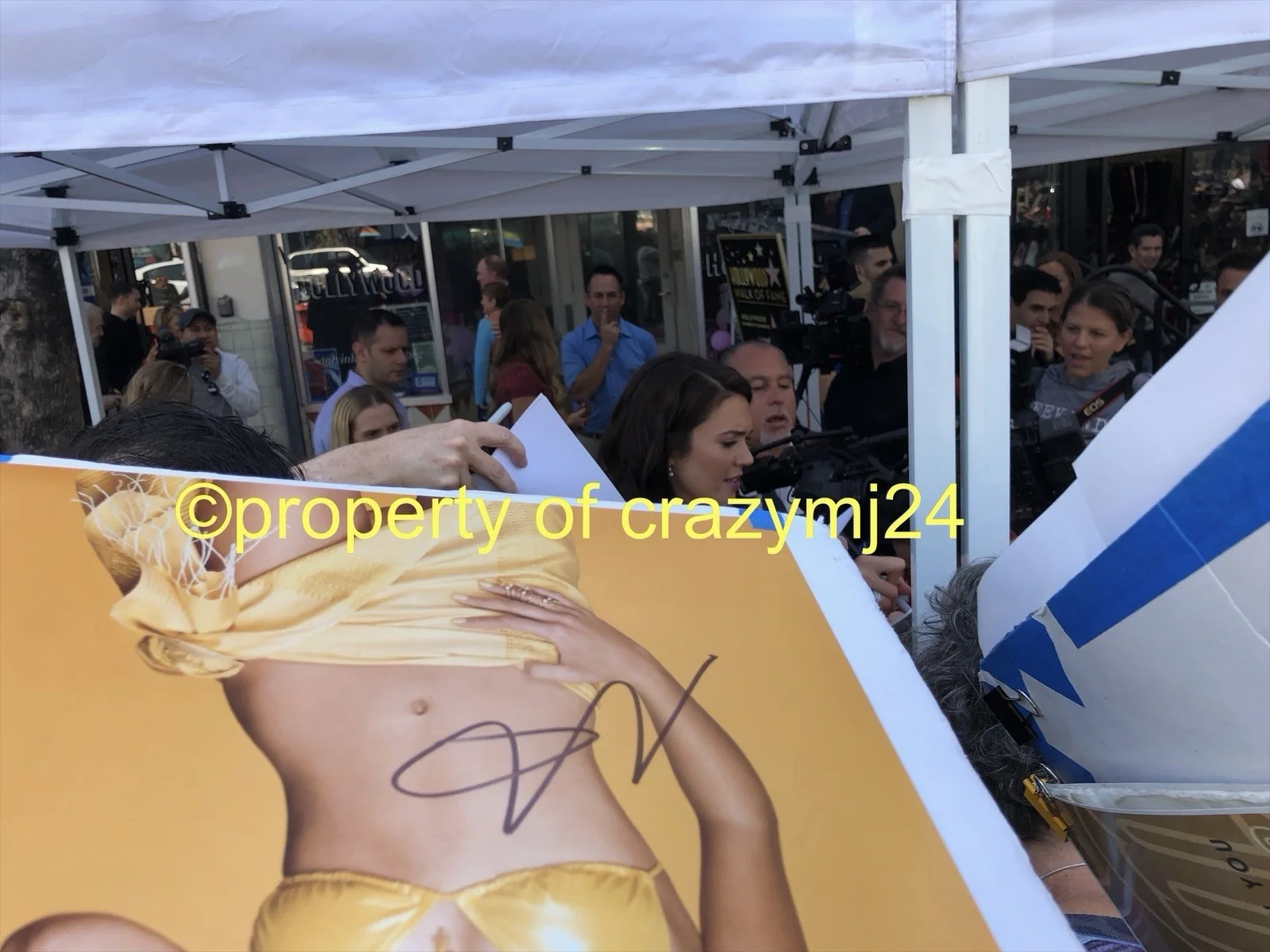 Mandy Moore Signed sexy Bikini This is Us Photo autograph Proof PSA COA, image 4