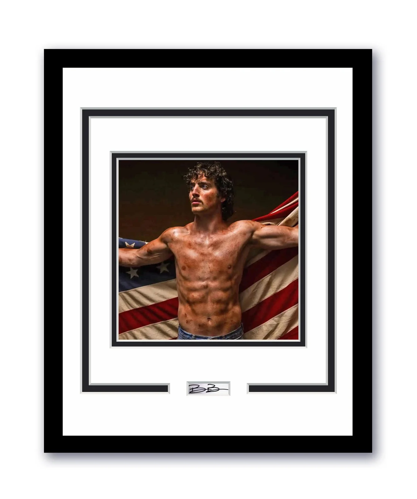 Benson Boone — Benson Boone Autographed Signed 11x14 Framed Photo ACOA