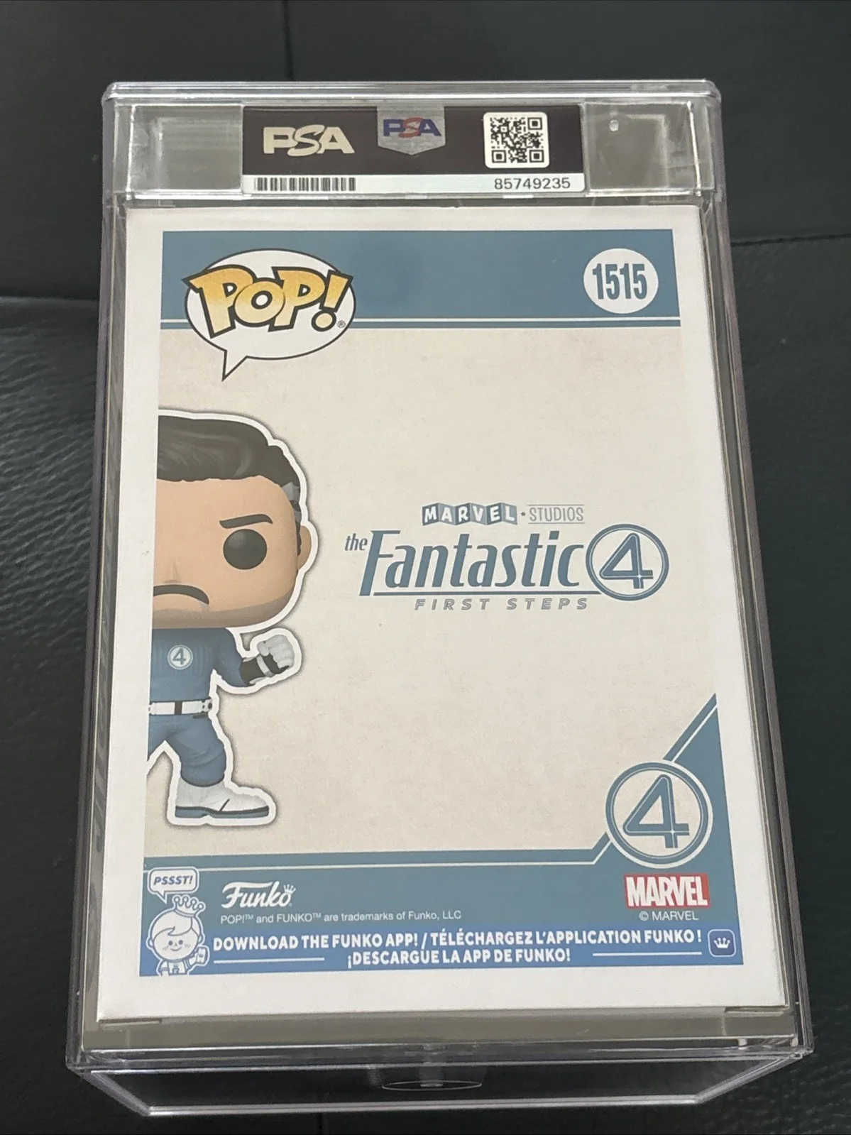 Pedro Pascal — Pedro Pascal Signed Mister Fantastic Four Funko SWAU PSA Authentic Gem 10 Auto, изображение 4