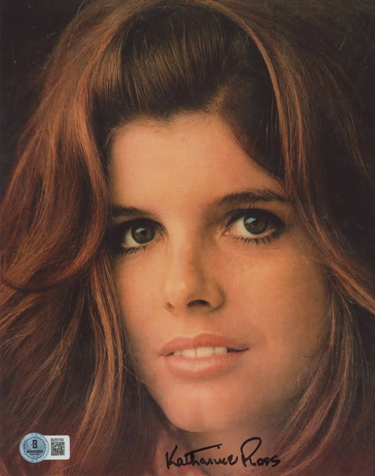 Katharine Ross — Katharine Ross The Graduate Authentic Signed 8x10 Vertical Photo BAS 5