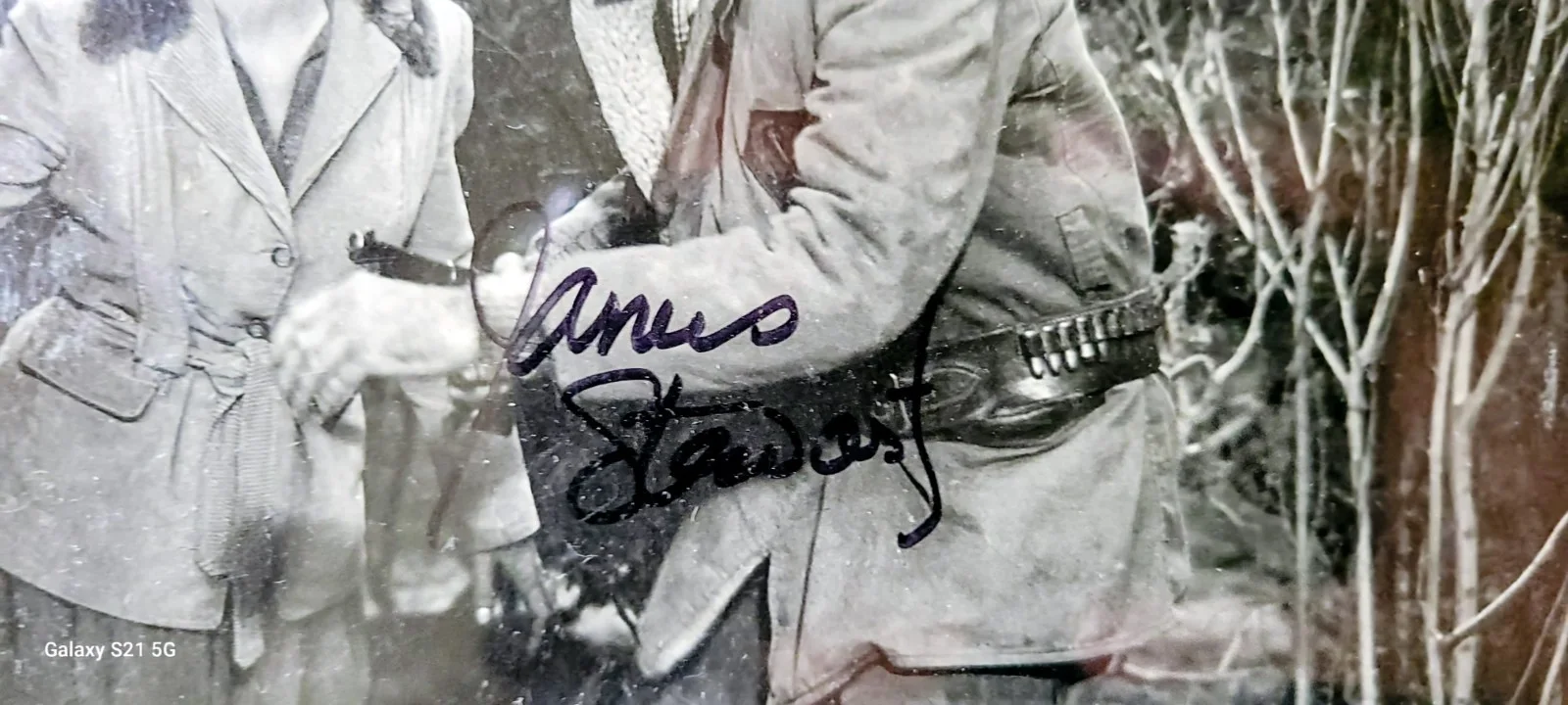 James Stewart — James Stewart Signed Promo Photo NIGHT PASSAGE Autographed w COA, изображение 2