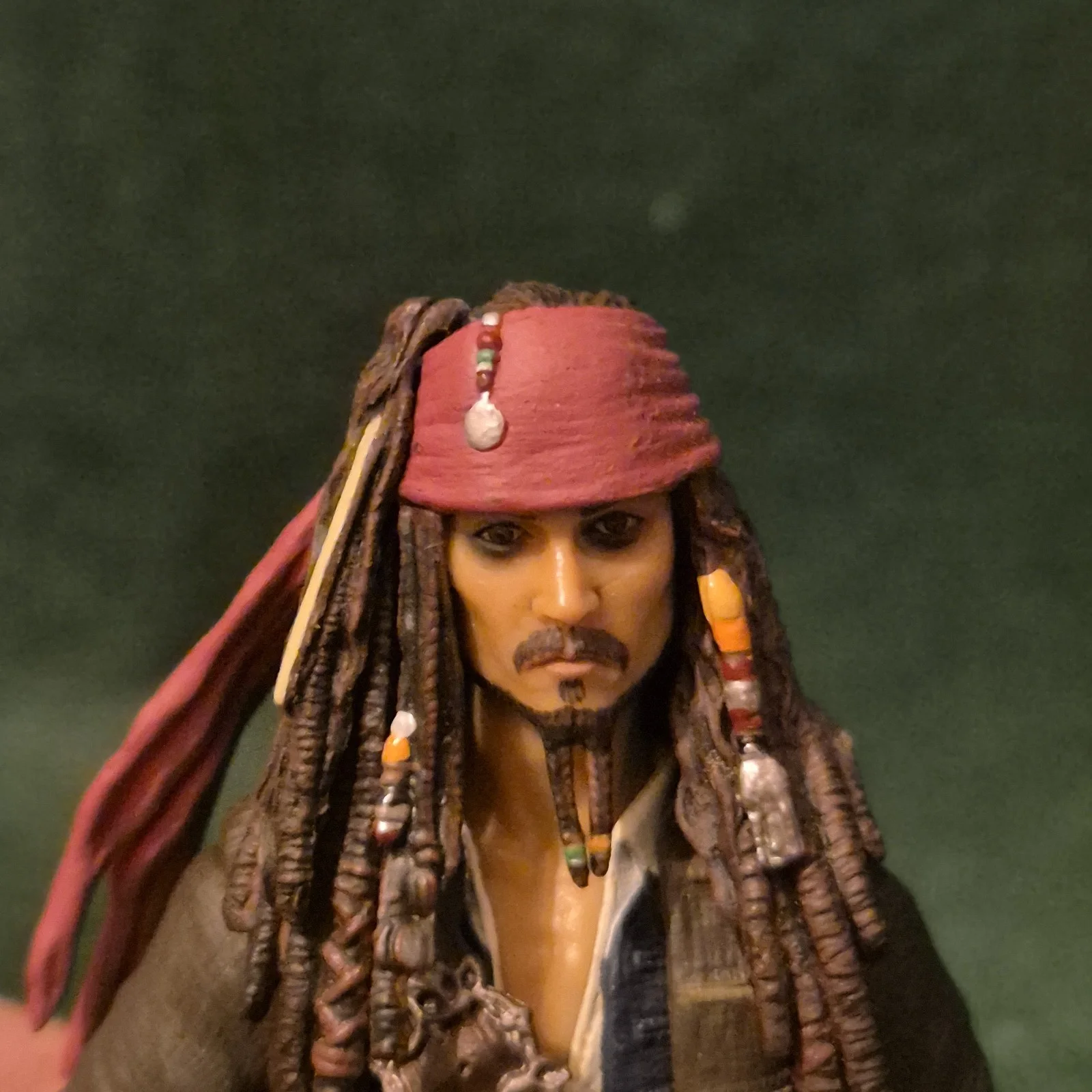 Kaiyodo Revoltech Pirates of the Caribbean Jack Sparrow Figure – Loose, изображение 3