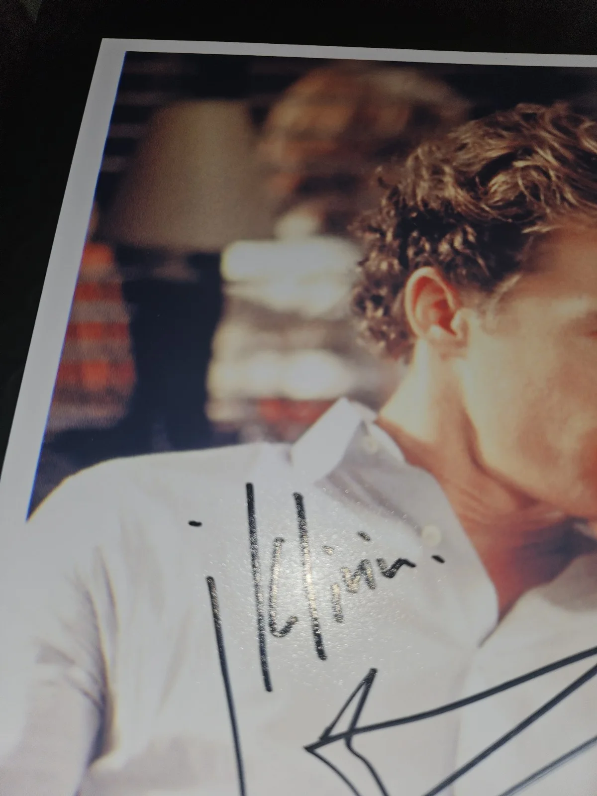 MATTHEW McCONAUGHEY ORIGINAL AUTOGRAPH ON THIS CUTE 12X9INCH PHOTO W/COA, image 2
