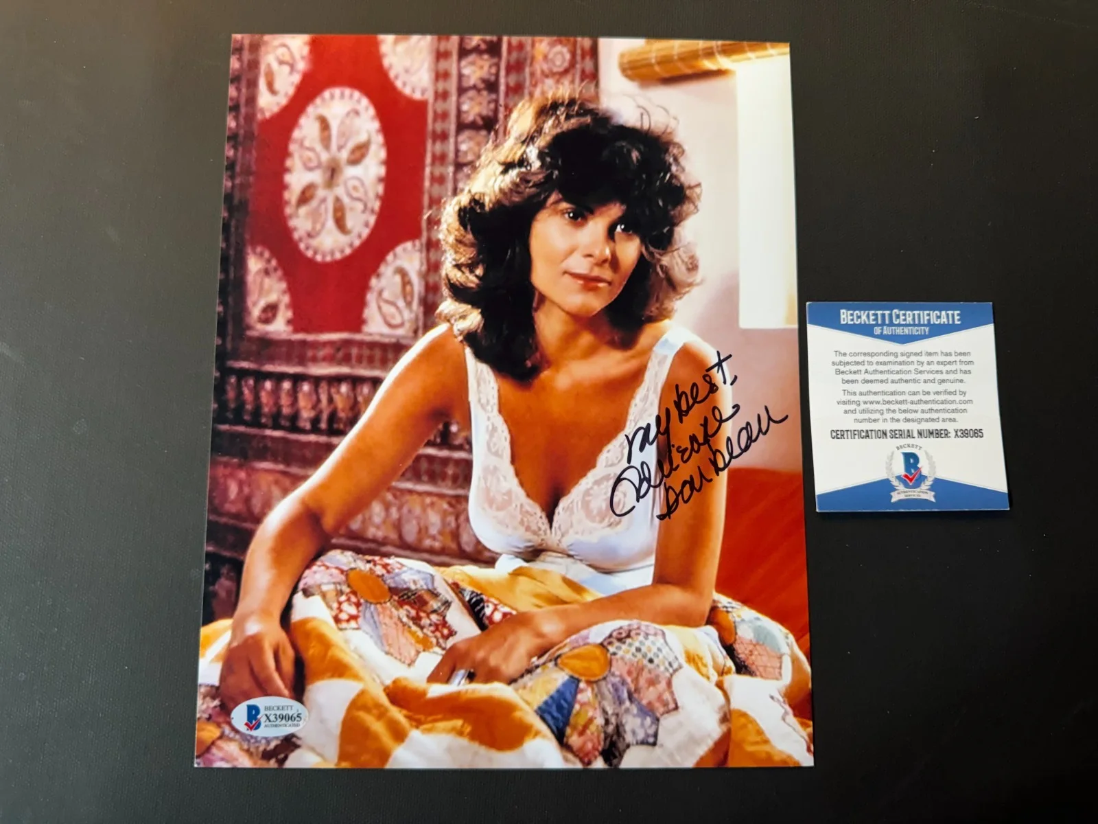 Adrienne Barbeau — Adrienne Barbeau Hot! signed autographed classic sexy 8x10 photo Beckett BAS coa