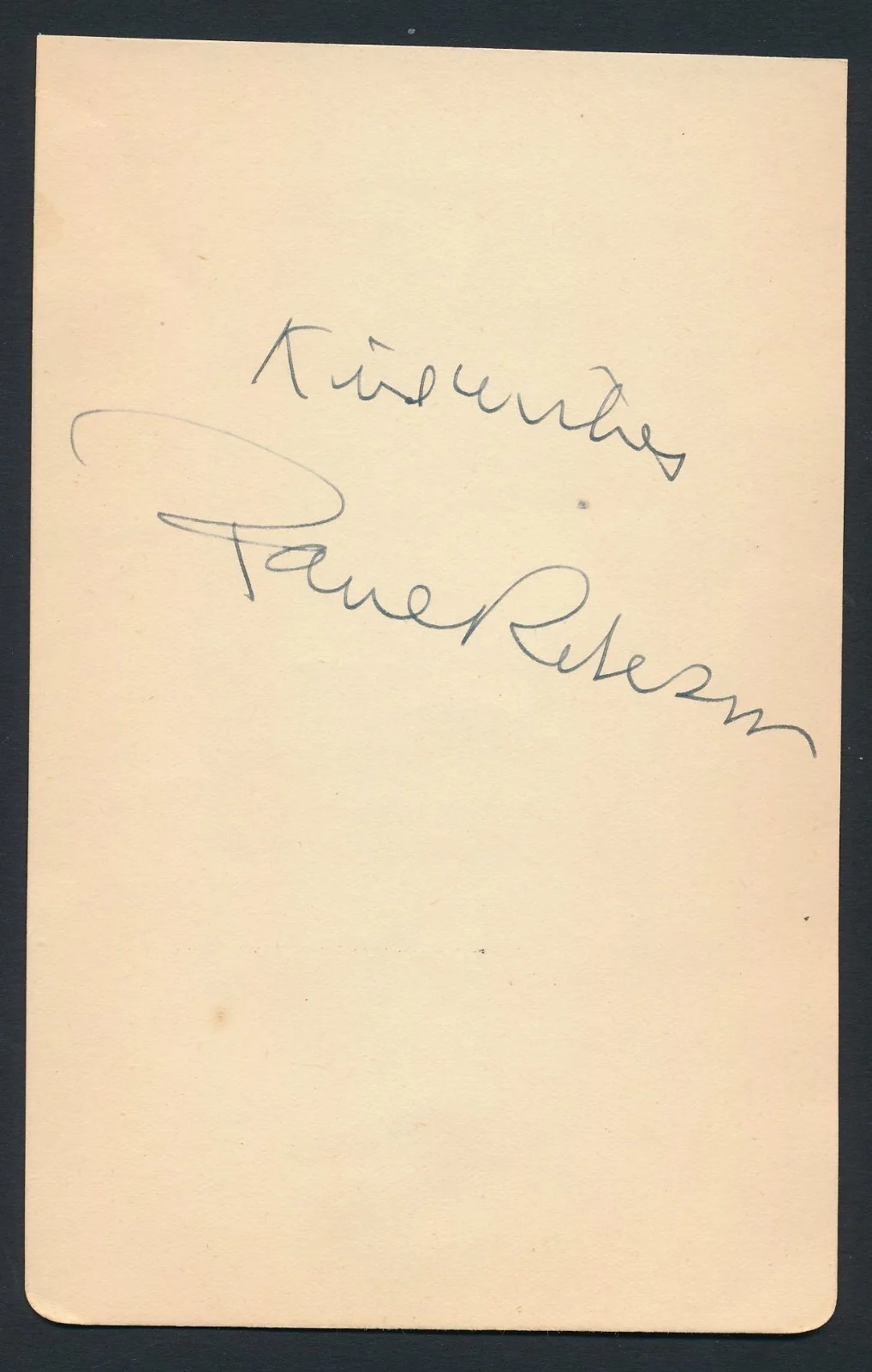 Paul Robeson - Signed Album Page w/ Modern "Show Boat" 8x10 Photo - Autograph, изображение 2