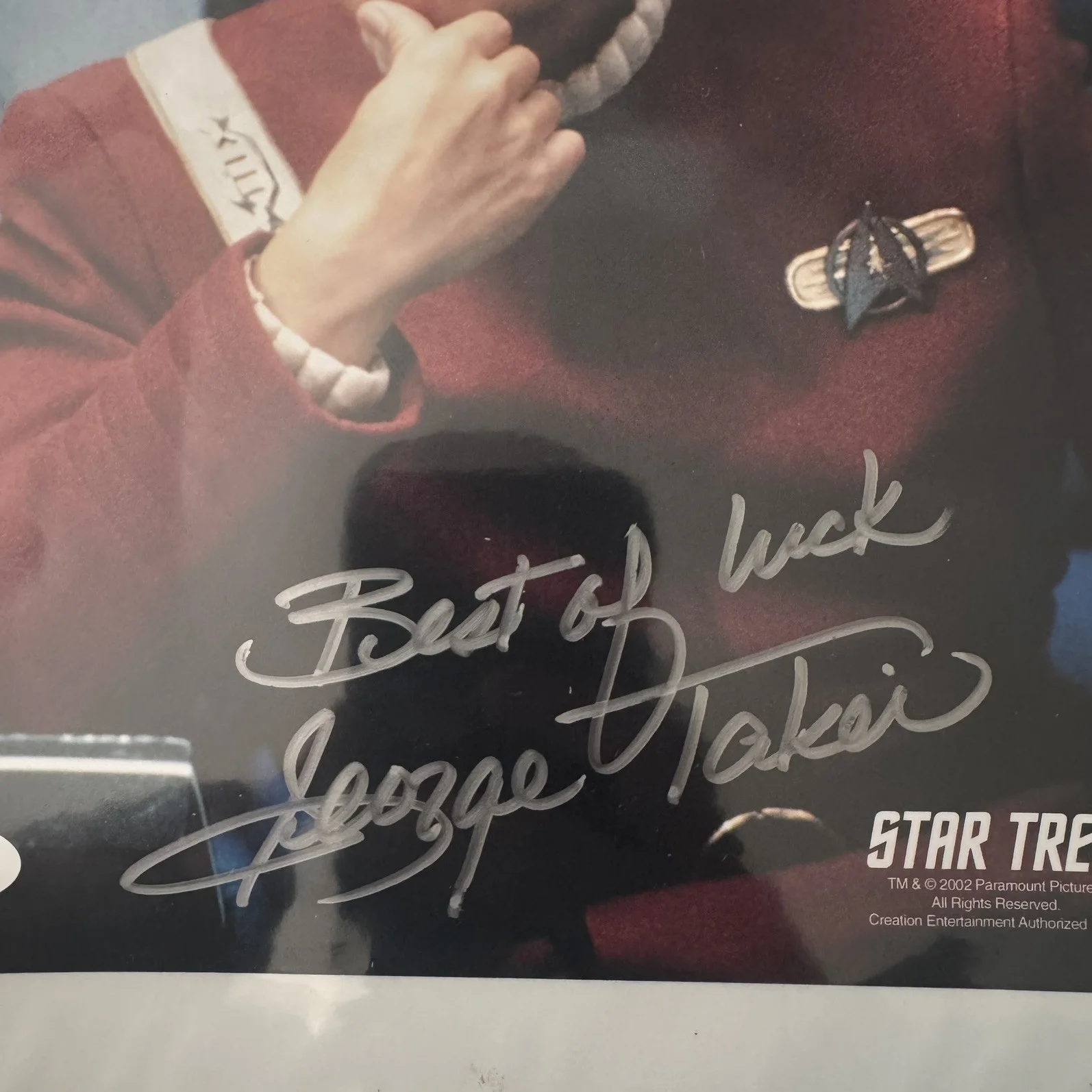 George Takei Star Trek JSA Autograph Signed Photo 8 x 10, изображение 3