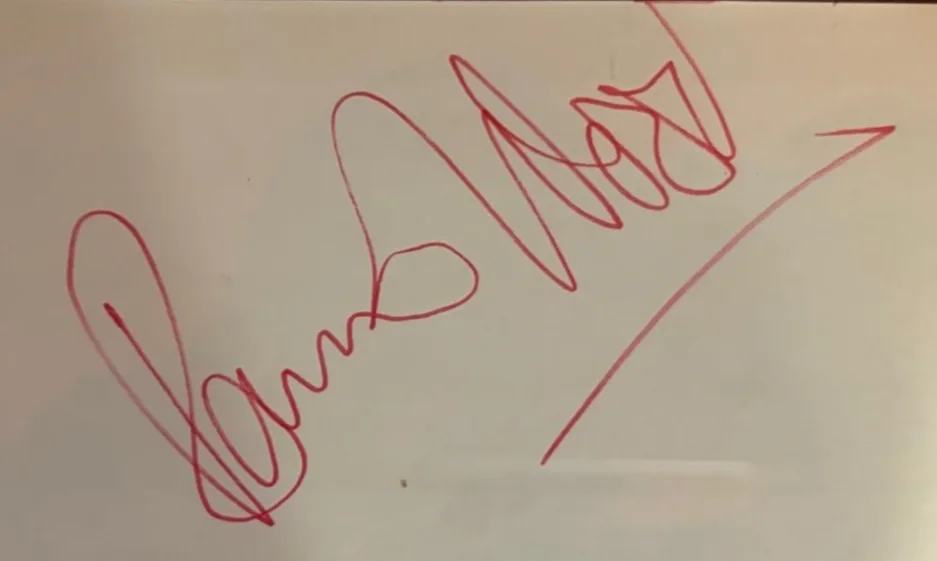 Ronnie Wood — RONNIE WOOD SIGNED AUTOGRAPHED INDEX CARD ENCAPSULATED PSA RARE ROLLING STONES A, изображение 2