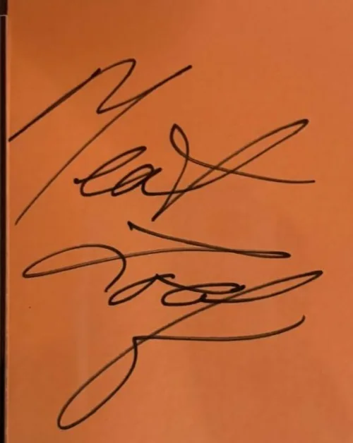 Meat Loaf — MEAT LOAF SIGNED INDEX CARD ENCAPSULATED PSA BAT OUT OF HELL BACK INTO HELL B, изображение 2