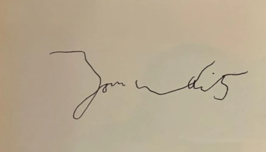 Tom Waits — TOM WAITS SIGNED AUTOGRAPH INDEX CARD ENCAPSULATED PSA HELL BROKE LUCE HOLD ON B, image 2