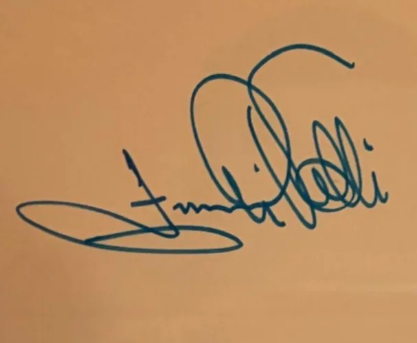 Frankie Valli — FRANKIE VALLI SIGNED INDEX CARD PSA ENCAPSULATED THE FOUR SEASONS WONDER WHO B, image 2