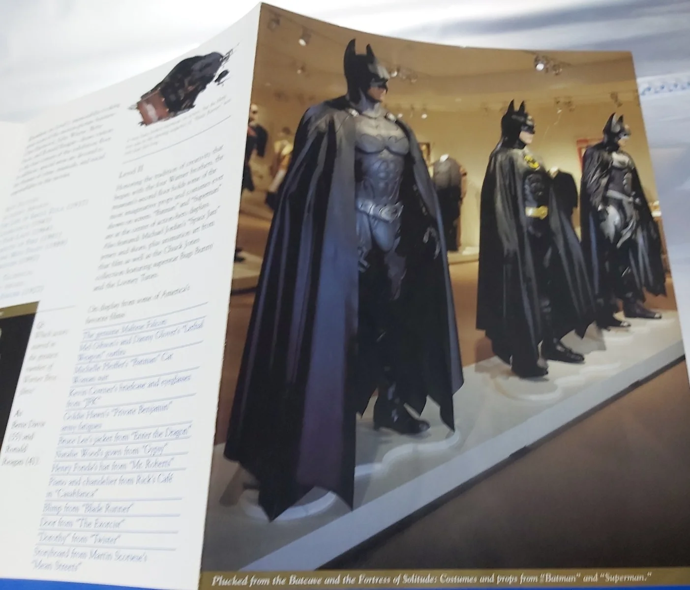 Warner Brothers Museum Brochure given at the Warner Brothers Museum Burbank CA, image 4