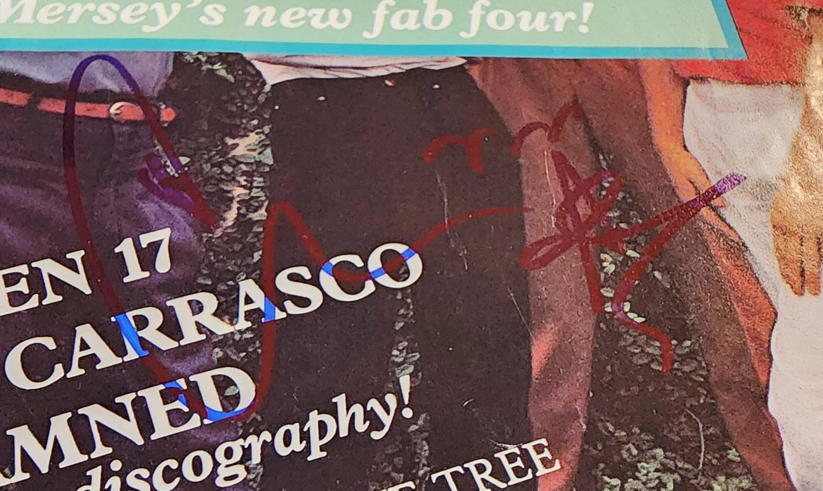 Mike Score Signed Trouser Press Magazine 1983 TP #89 Legend RAD, изображение 2
