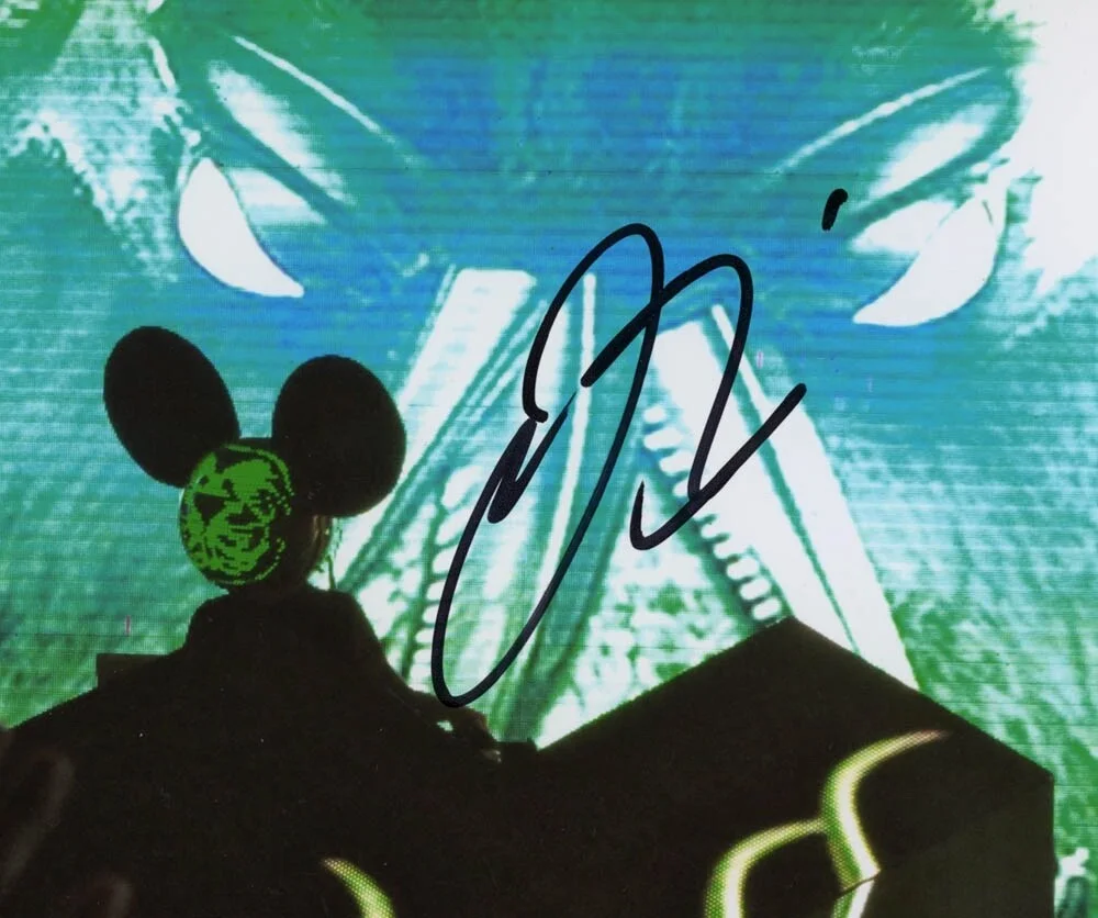 DEADMAU5 — Deadmau5 signed Autographed 8x10 Photo m PROOF Seeya DJ Joel Zimmerman ACOA COA, image 4