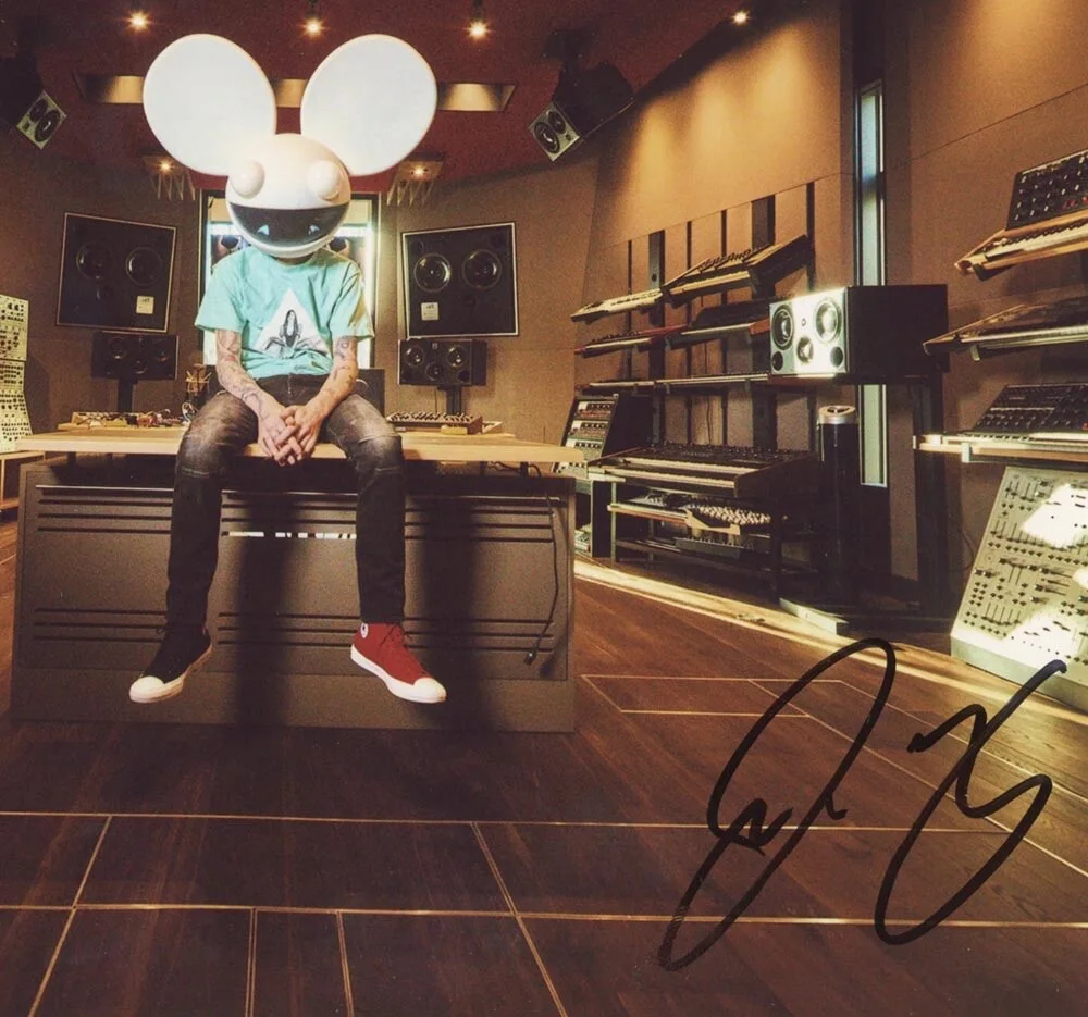 DEADMAU5 — Deadmau5 signed Autographed 8x10 Photo h PROOF Seeya DJ Joel Zimmerman ACOA COA, изображение 4