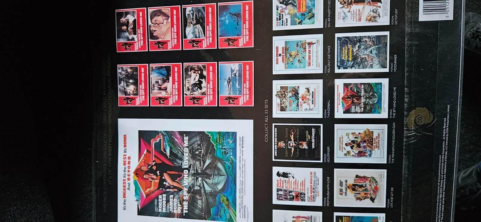 James Bond 50th Anniversary Lobby Cards The Spy Who Loved Me, изображение 2