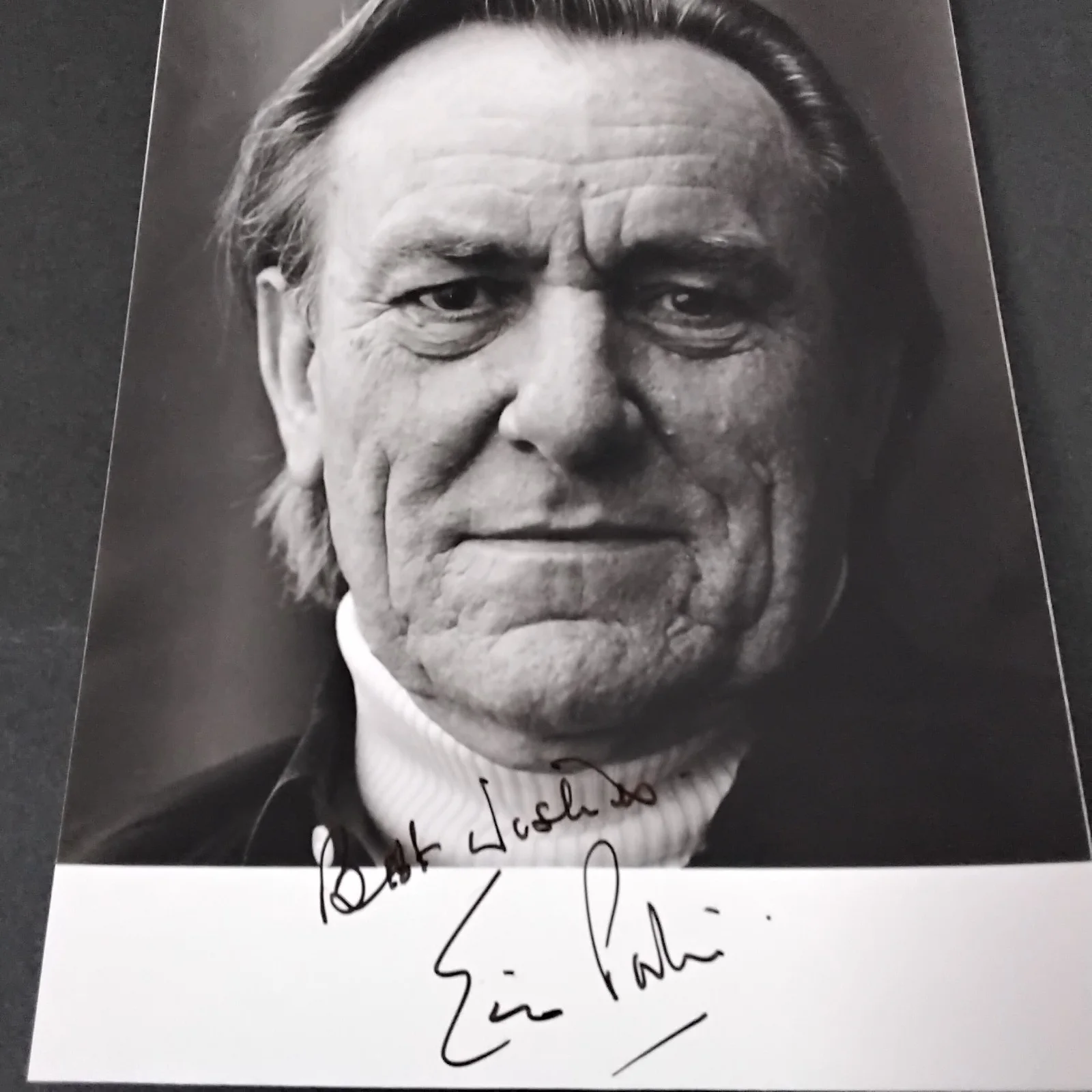 Eric Porter SIGNED Photo British Movie TV Actor Forsyte Saga Sherlock Holmes, изображение 2