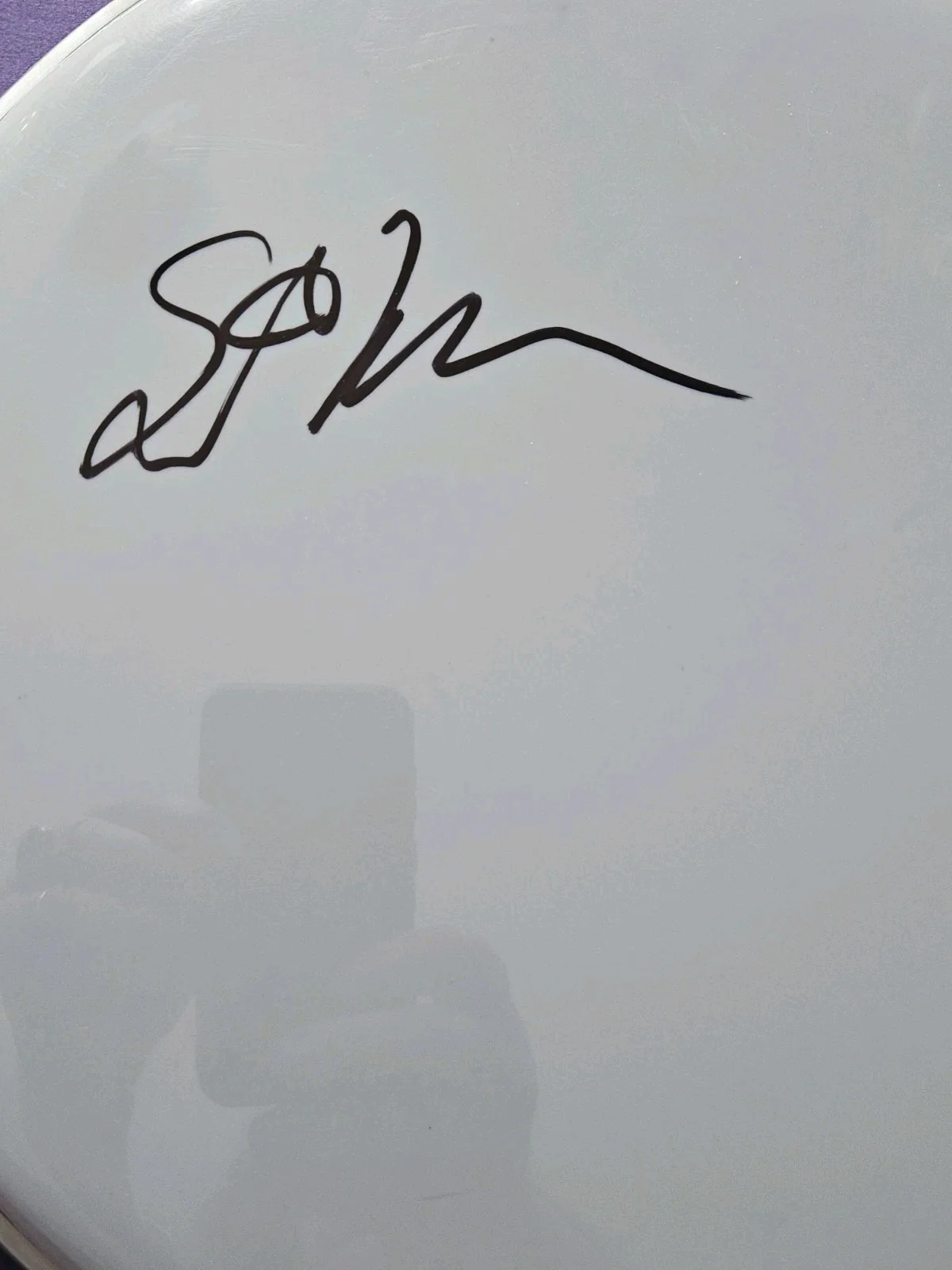 Stephen Perkins Signed 13" Drumhead! Jane's Addiction and Porno for Pyros JSA, image 4
