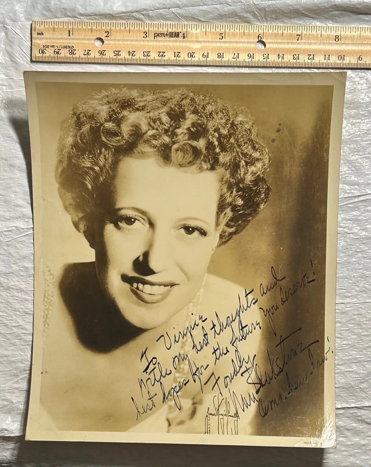 NAN BLAKSTONE—SIGNED PHOTO—BROADWAY+CLUBS+FILM—Comic Risqué Record/Song Pioneer, изображение 5