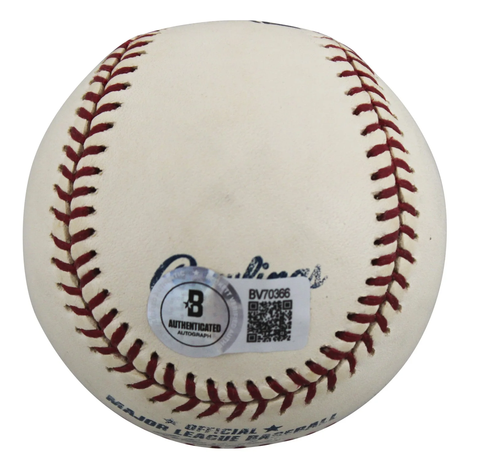 Tom Arnold — Tom Arnold Roseanne Authentic Signed Allen Selig OML Baseball BAS #BV70366, image 4