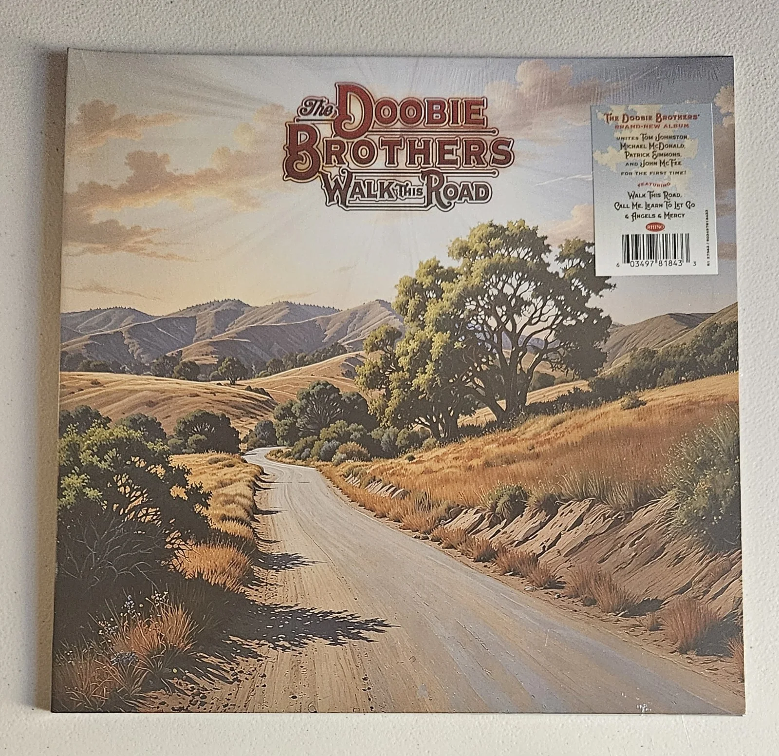 Doobie Brothers Signed Walk This Road Vinyl Album With JSA COA Michael McDonald, image 3