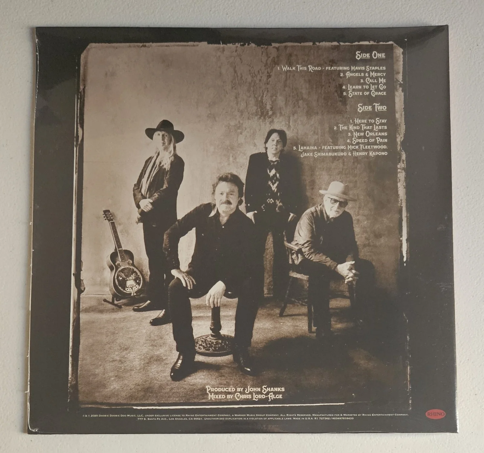 Doobie Brothers Signed Walk This Road Vinyl Album With JSA COA Michael McDonald, image 4