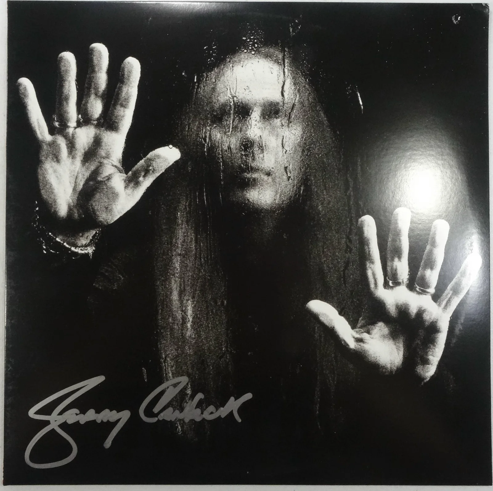 SIGNED JERRY CANTRELL AUTOGRAPHED 12" BLOOD RED LP CERTIFIED PSA COA # AQ19130, image 2