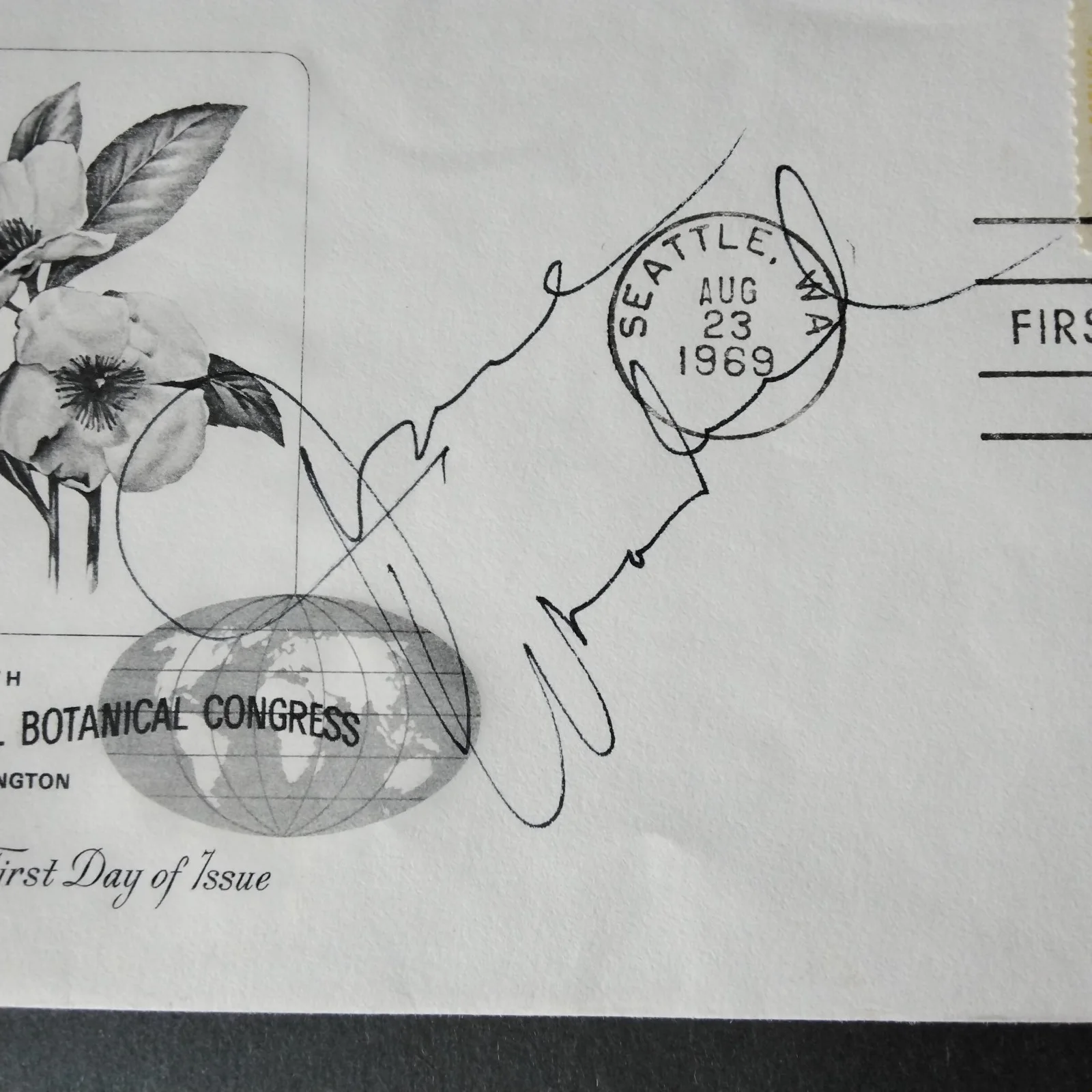 Joanne Woodward SIGNED 1969 Envelope Movie Actress 3 Faces Eve Hot Summer Newman, изображение 4