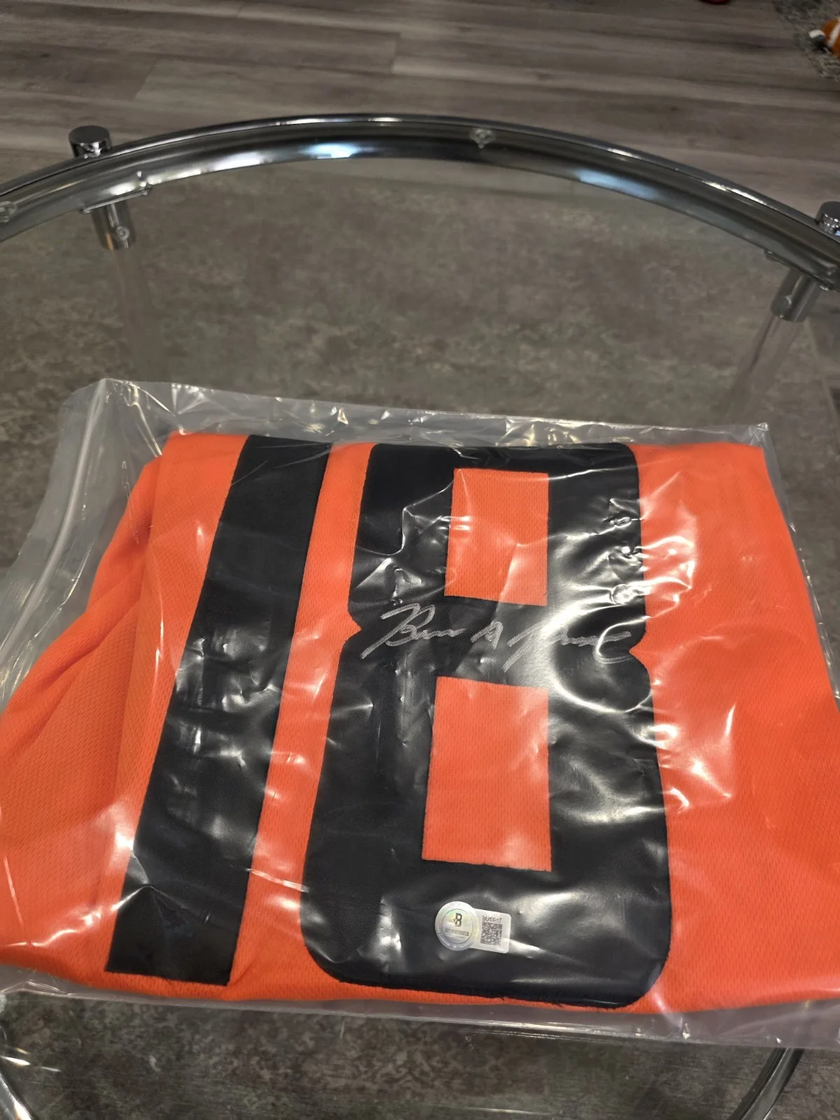 Brian Prince Jr — Brian Prince Jr Signed Autographed The Predator Custom Jersey Authenticated, image 5