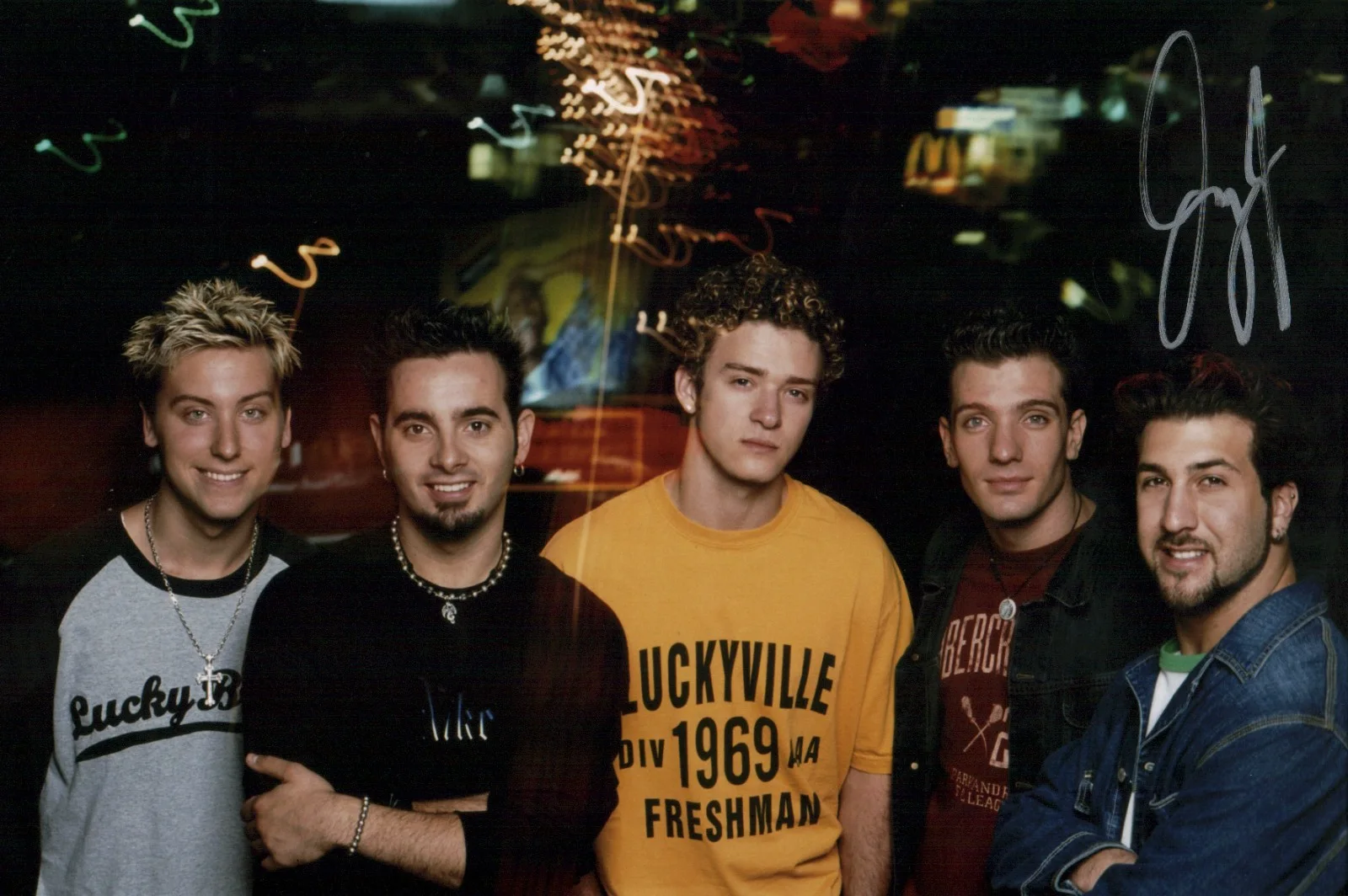 Joey Fatone — Joey Fatone NSYNC 8x12 Photo Signed Autograph JSA Certified Autograph