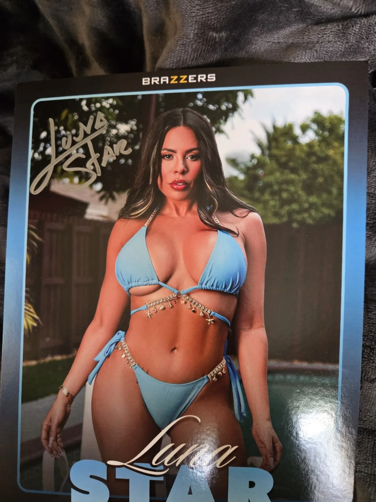 Luna Star Signed Autographed 2026 Brazzers Promo 8x10, image 2