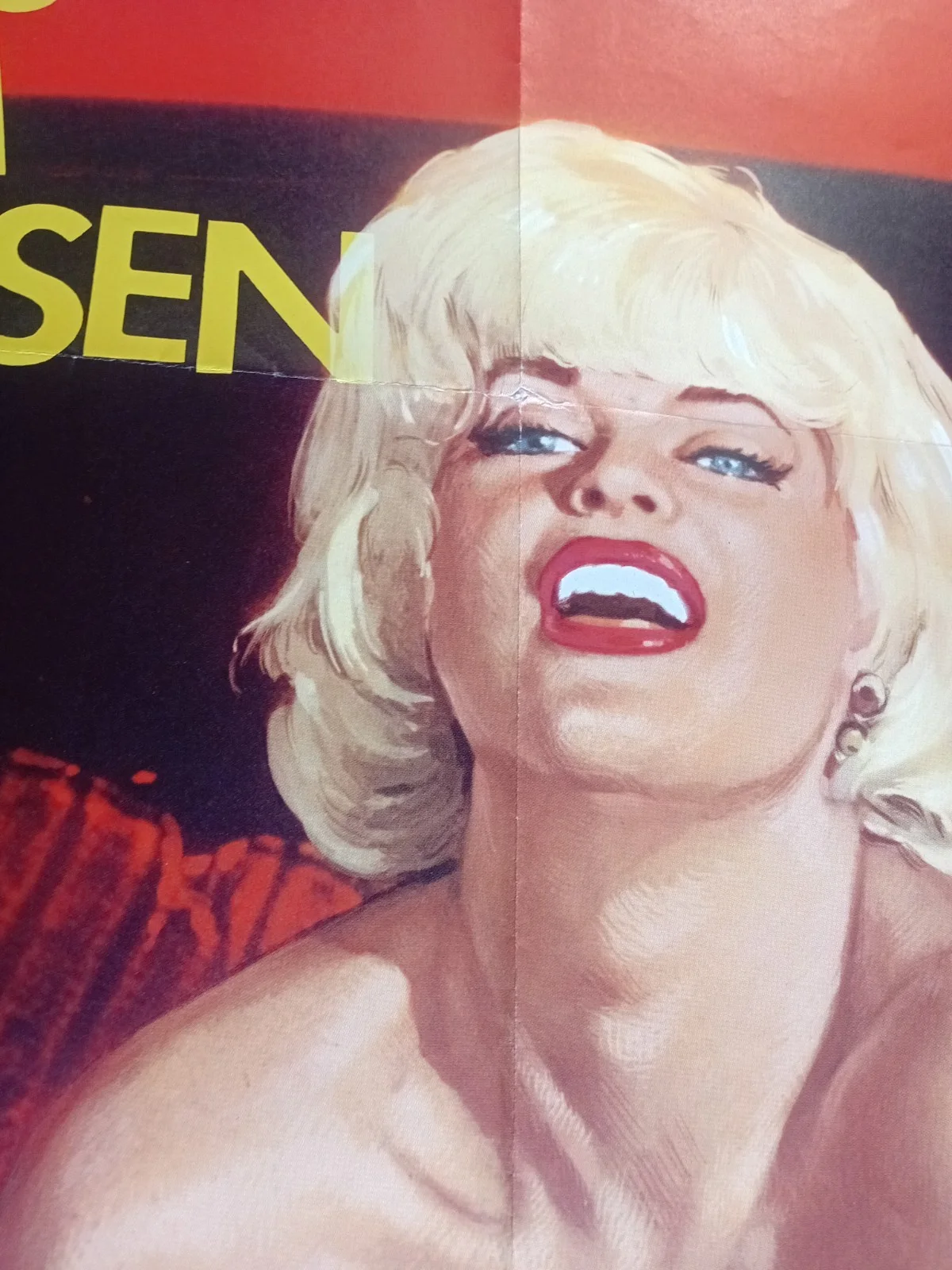 Too Hot to Touch [1960] Jayne Mansfield - Original German A1 Poster - 84 x 59cm, image 3