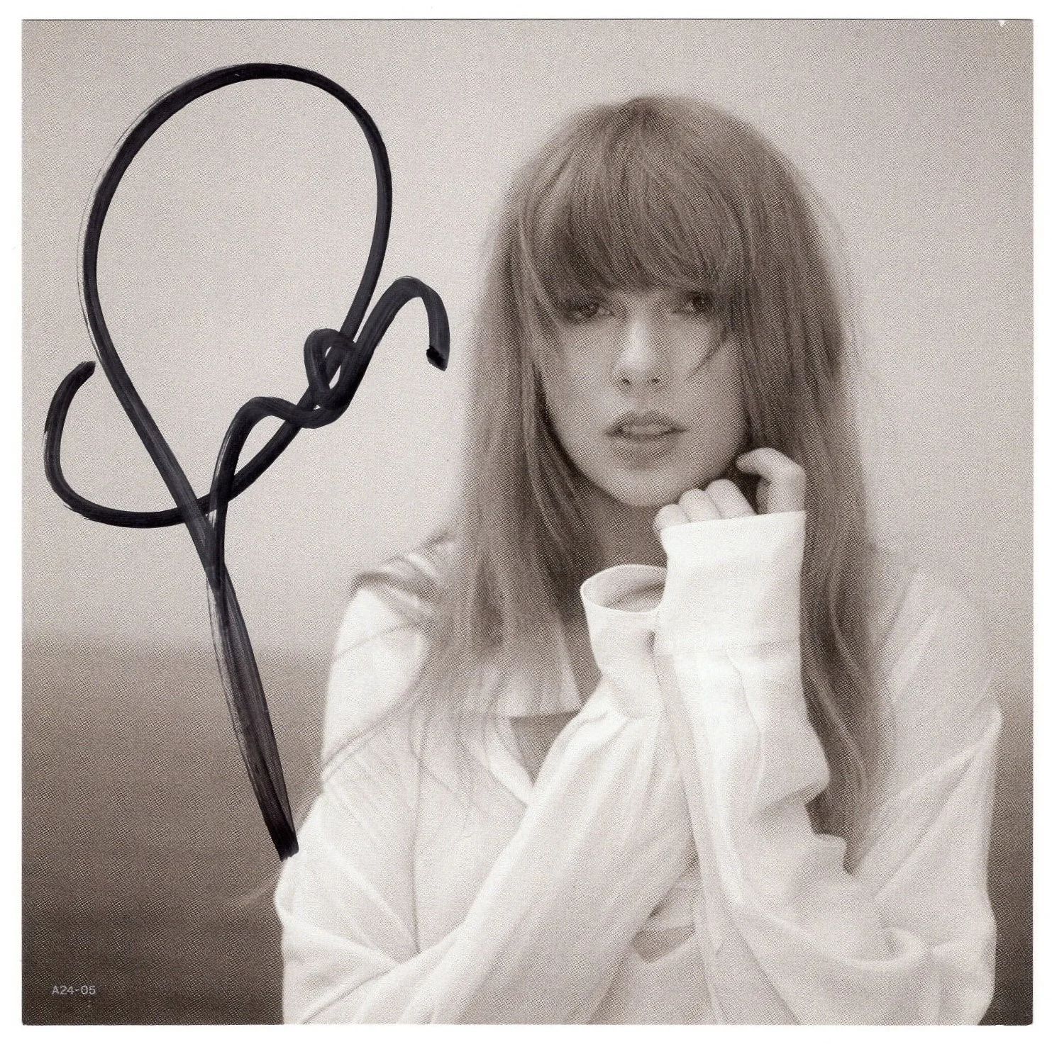 BEAUTIFUL AUTO! Taylor Swift Signed Framed TTPD Tortured Photo CD Insert PSA!, image 2
