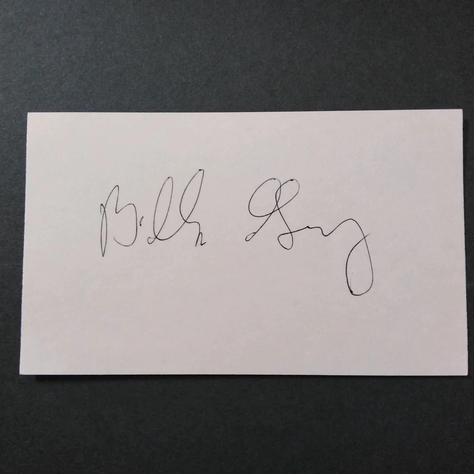 Billy Gray SIGNED Card Photo Movie Actor Father Knows Best Cast Day Earth Stood, изображение 3