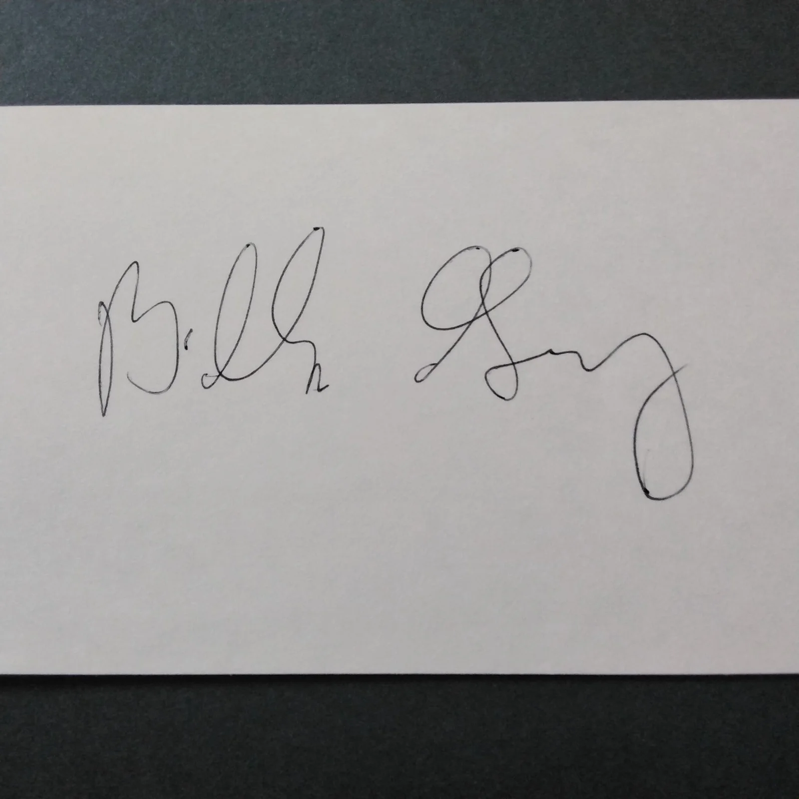 Billy Gray SIGNED Card Photo Movie Actor Father Knows Best Cast Day Earth Stood, изображение 4