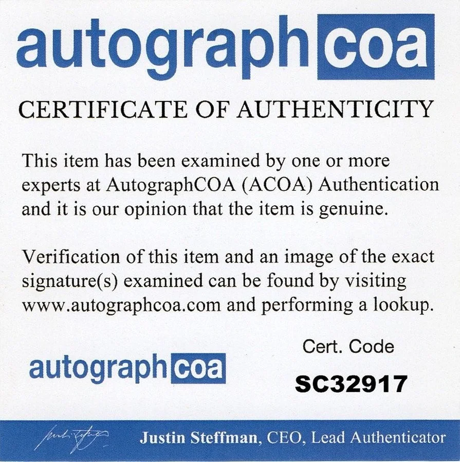 David Harbour STRANGER THINGS Signed Script Cover Photo Framed PSA & ACOA!, image 3