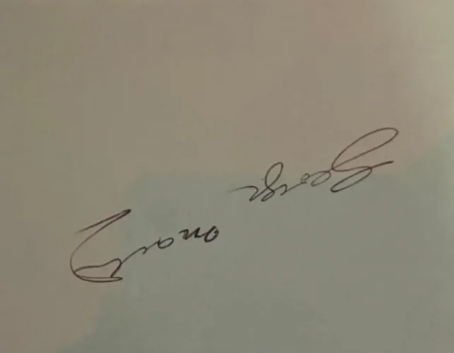George Martin — GEORGE MARTIN SIGNED AUTOGRAPHED INDEX CARD ENCAPSULATED PSA RARE THE BEATLES, image 2